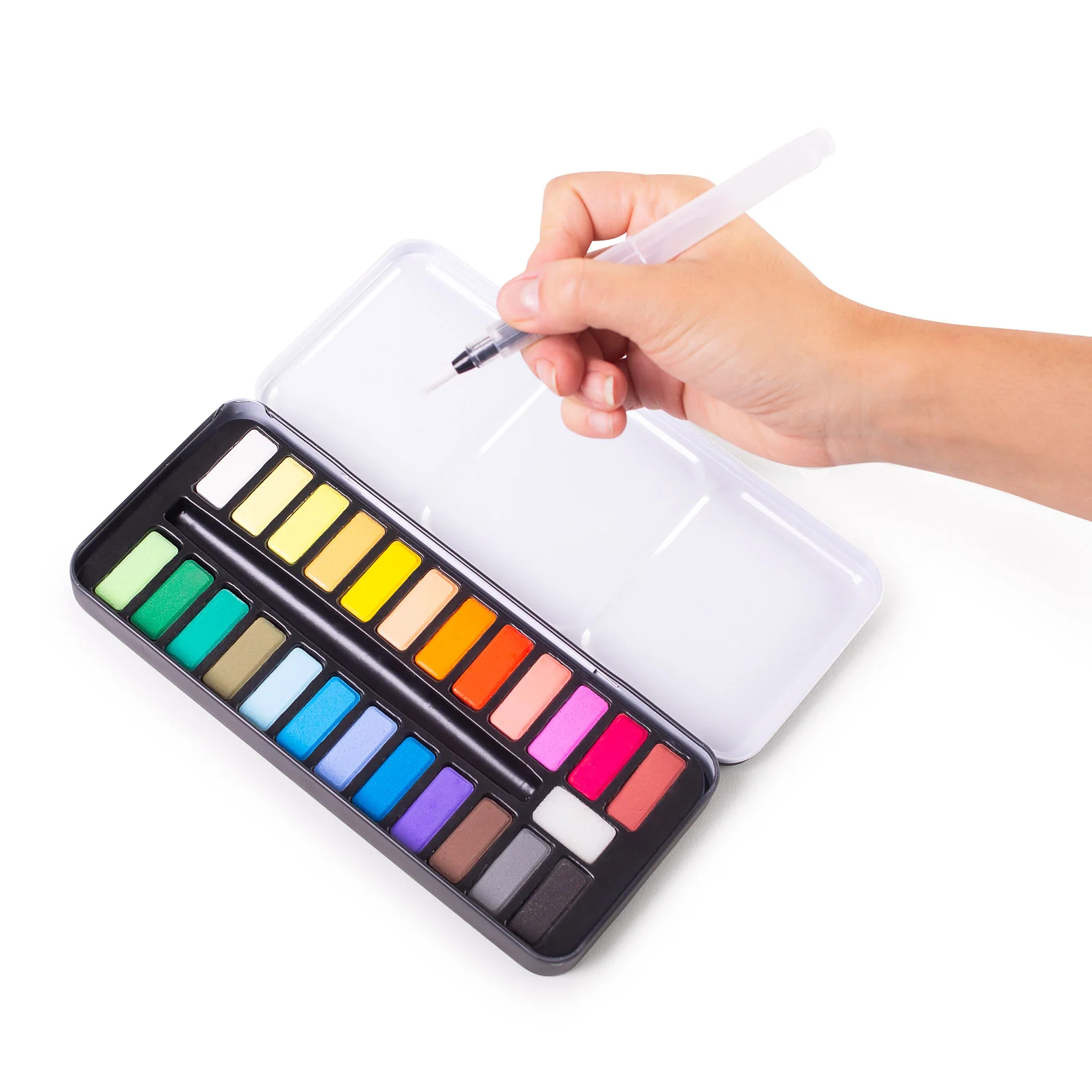 OMY Watercolor Painting Kit - 24 Colors - Image 3