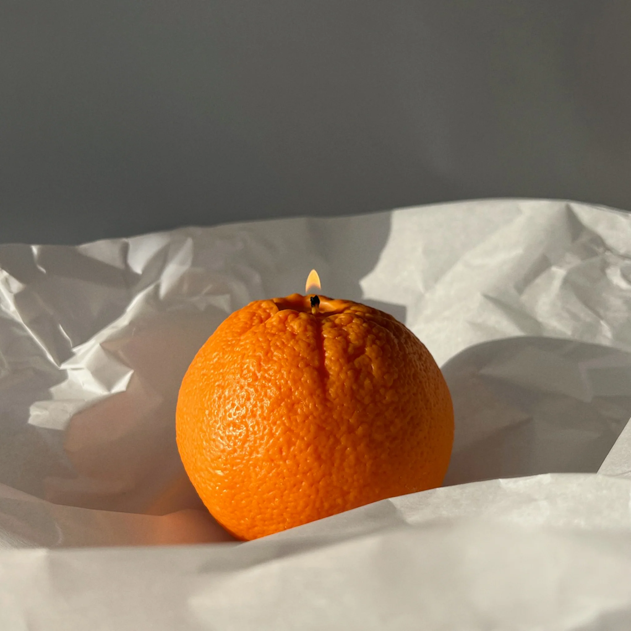 Orange Scented Candle - Image 4