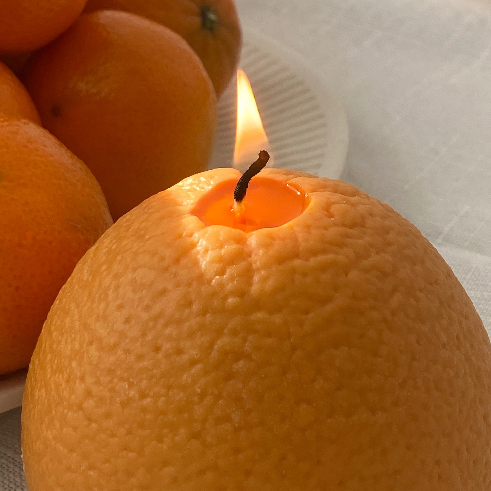 Orange Scented Candle - Image 5