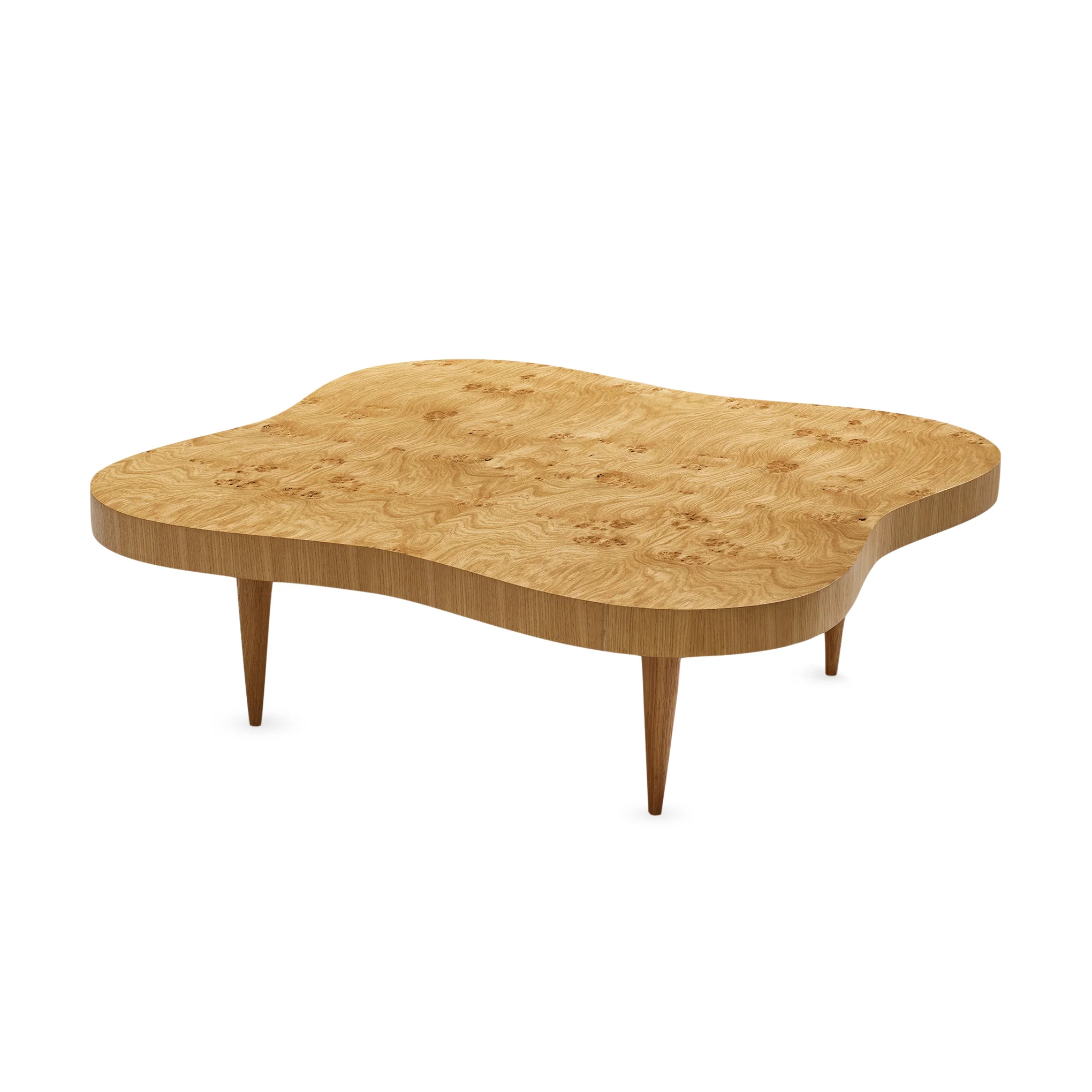 Paldao Coffee Table from Herman Miller - Oak Burl
