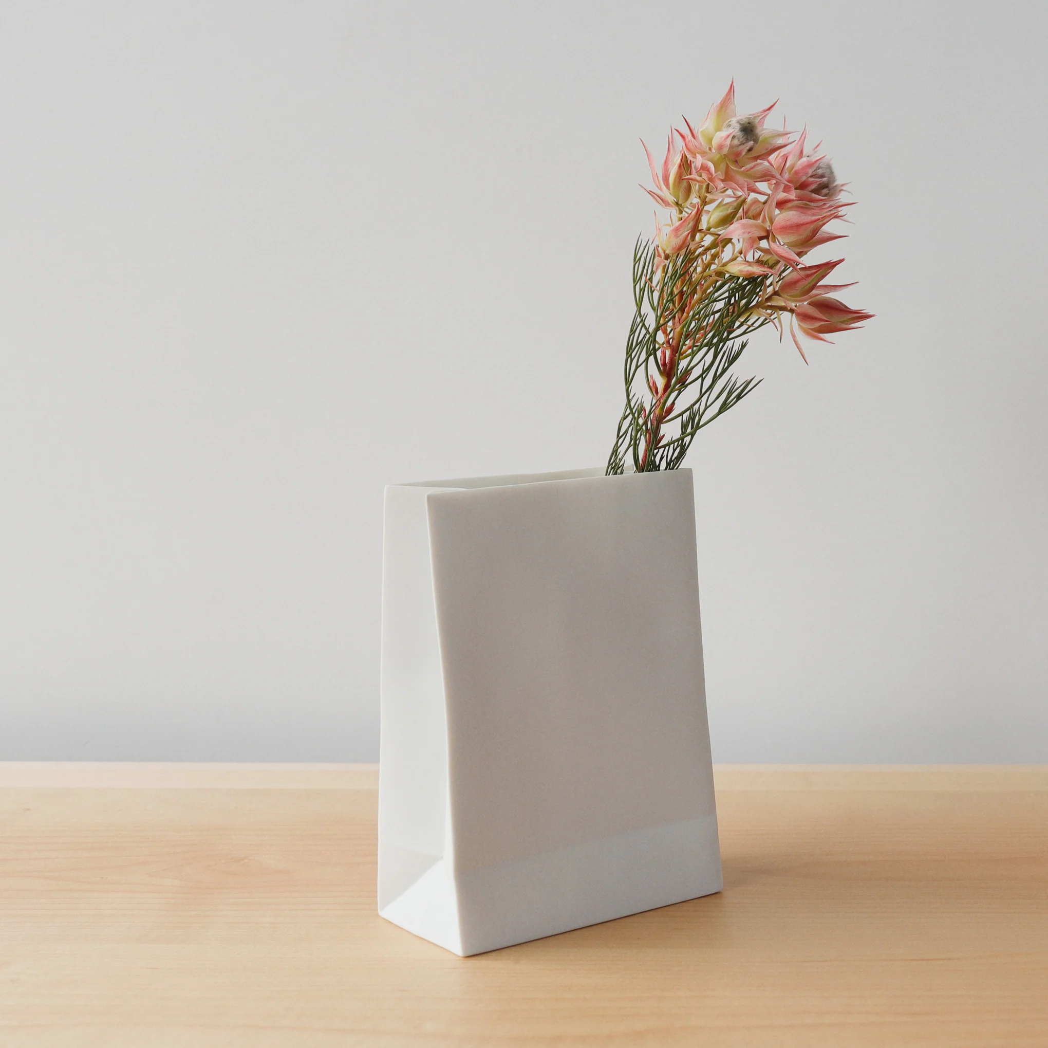 Paper Bag Porcelain Vase - Image 5