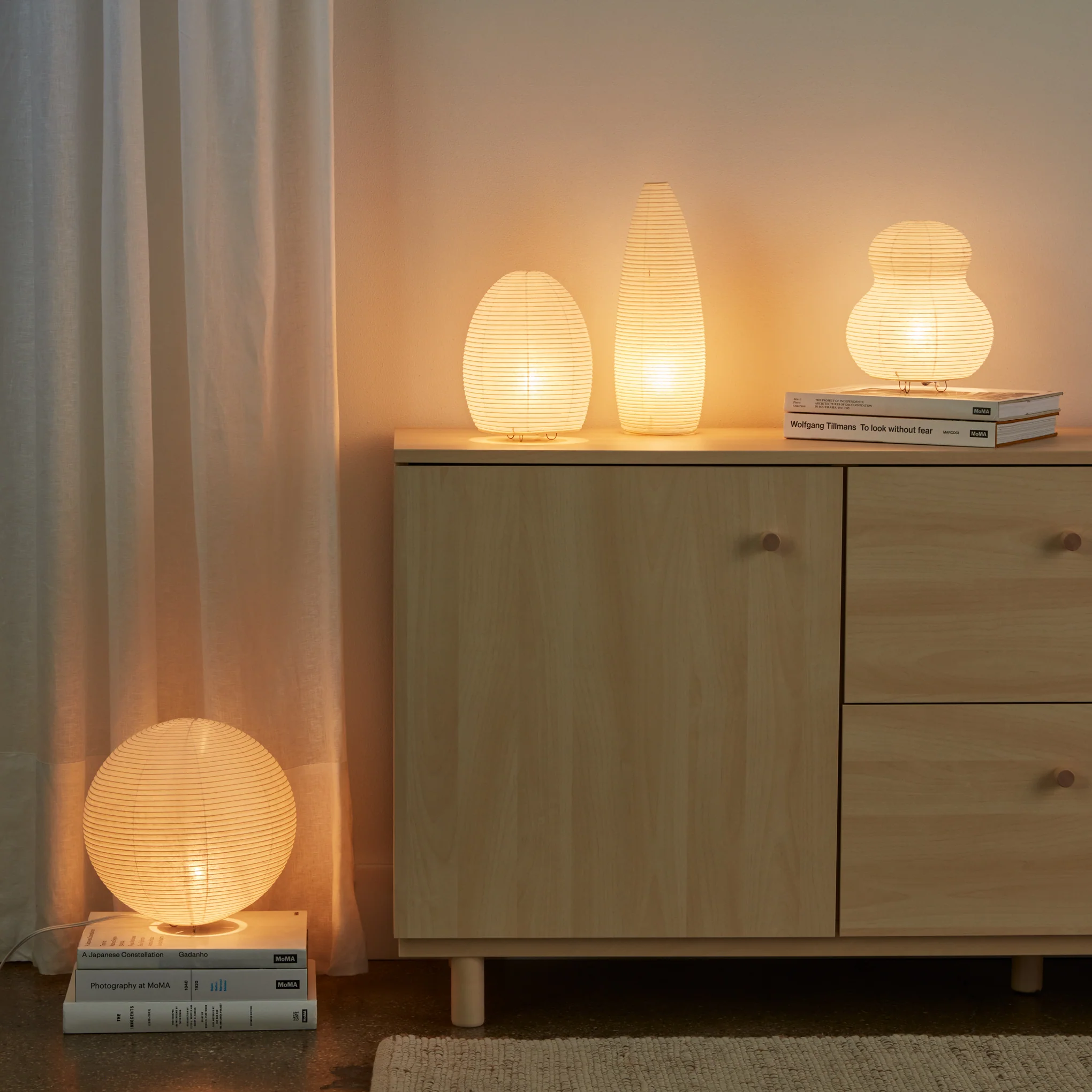 Paper Moon Lamp - Gourd - Image 5