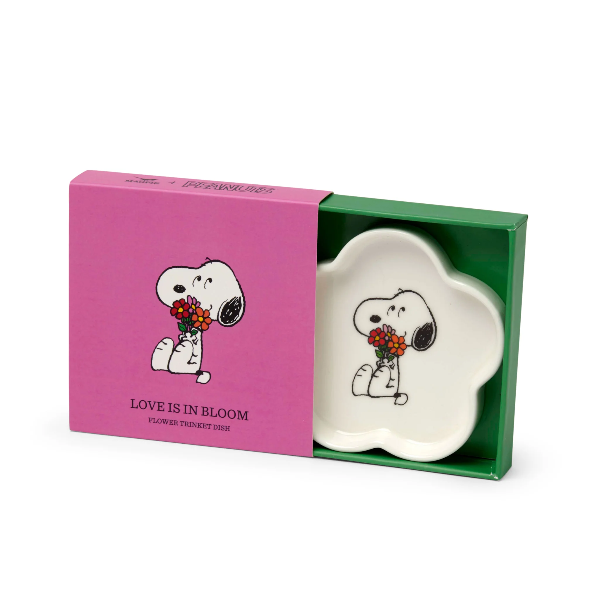 Peanuts Stoneware Dish - Flower - Image 3