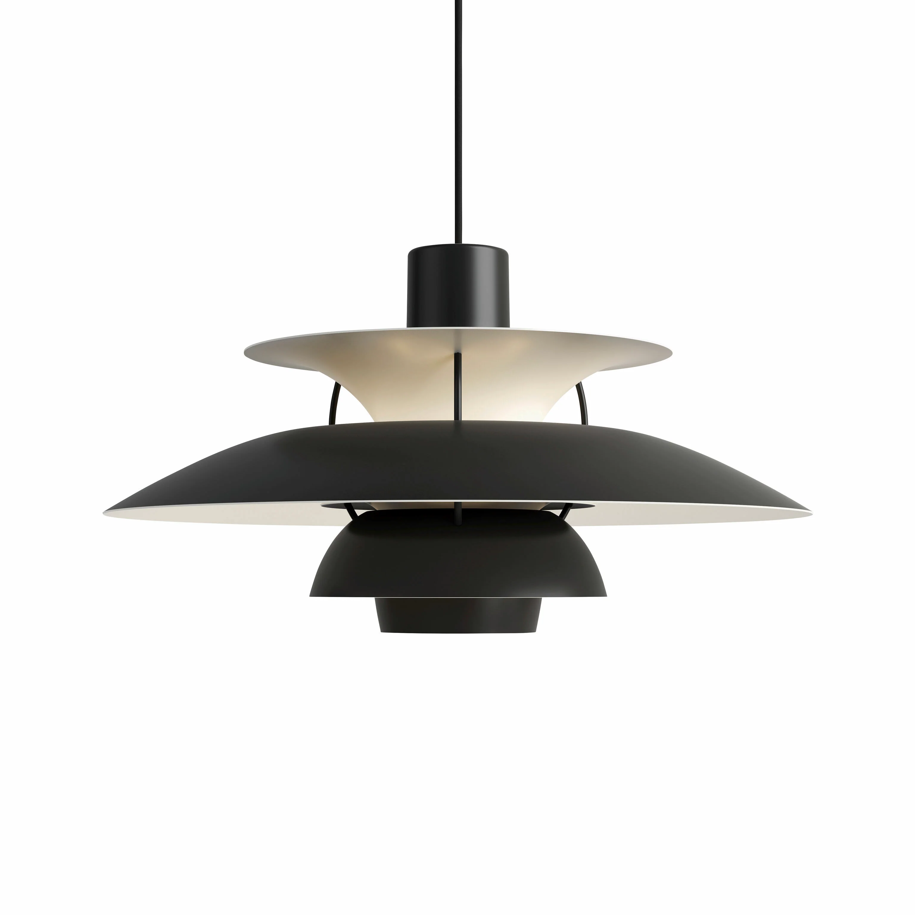 PH 5 Hanging Lamp - Black Monochrome - Image 2