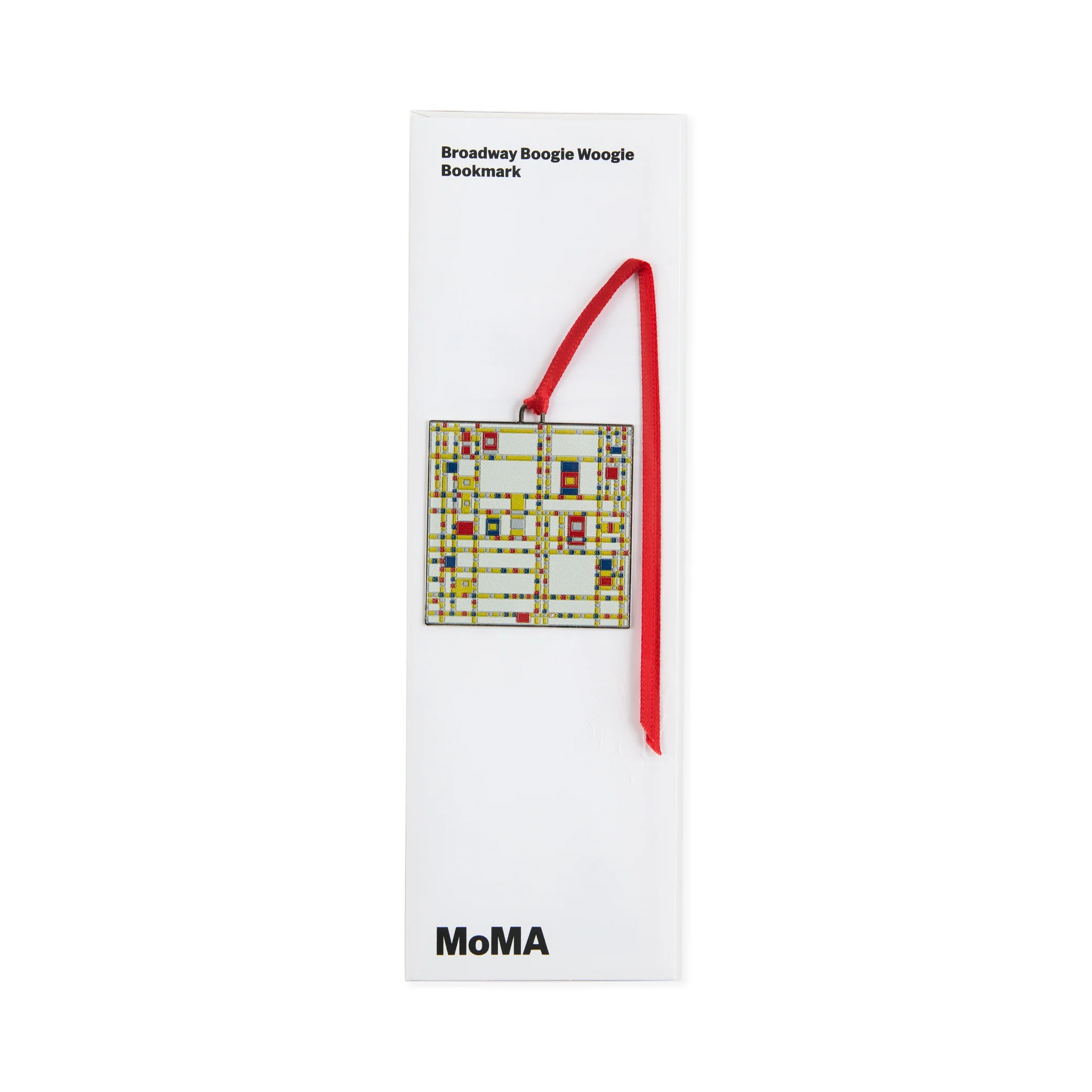 Piet Mondrian Broadway Boogie Woogie Metal Bookmark - Image 3