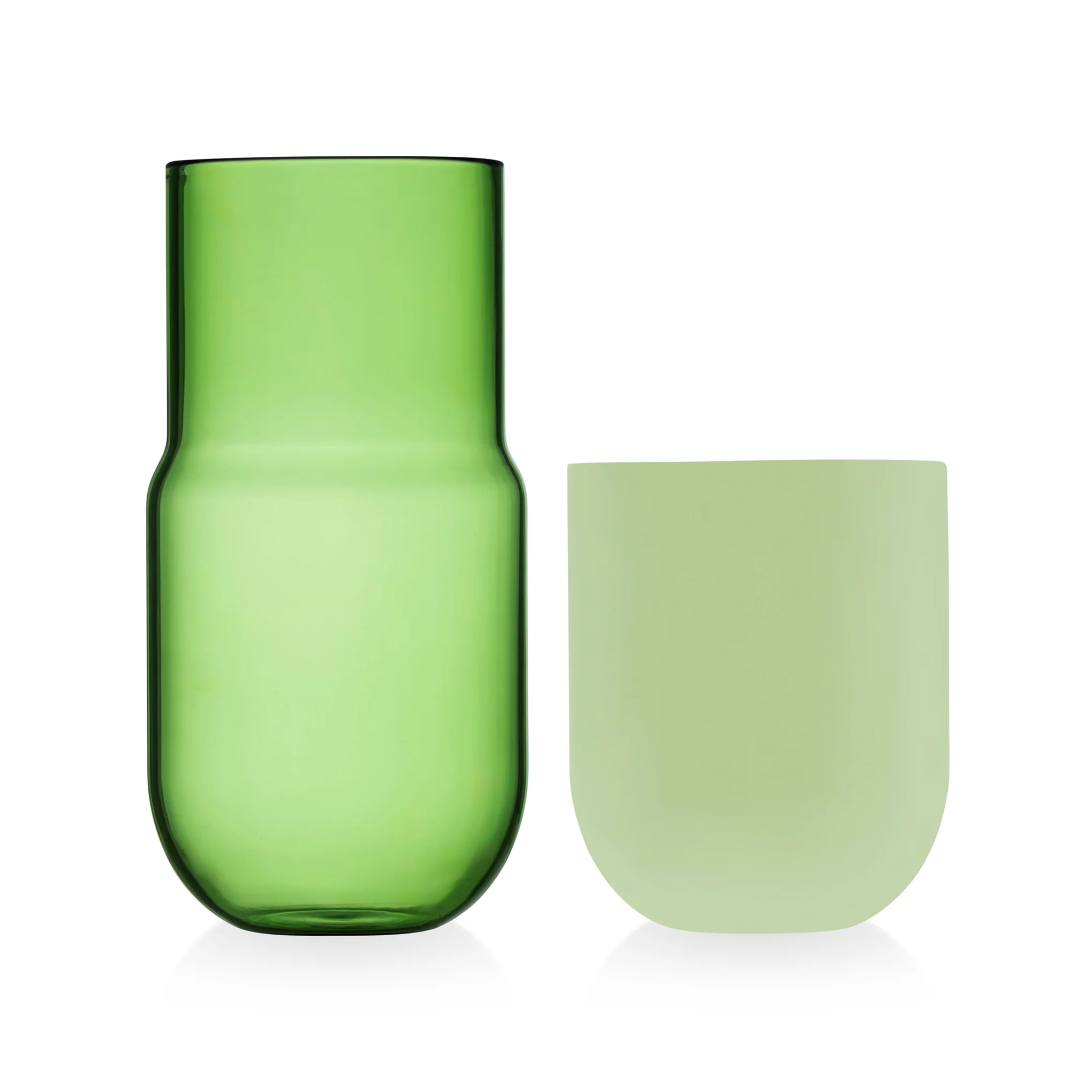 Pill Carafe & Glass - Avocado - Image 3