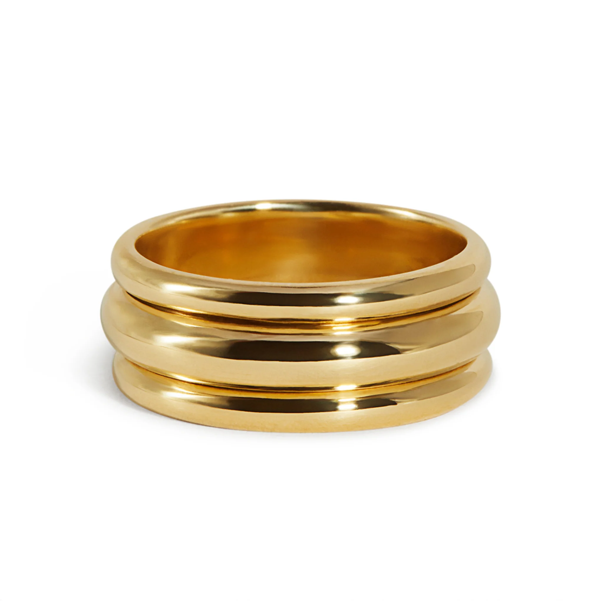 Pivot Ring III - 14k Yellow Gold