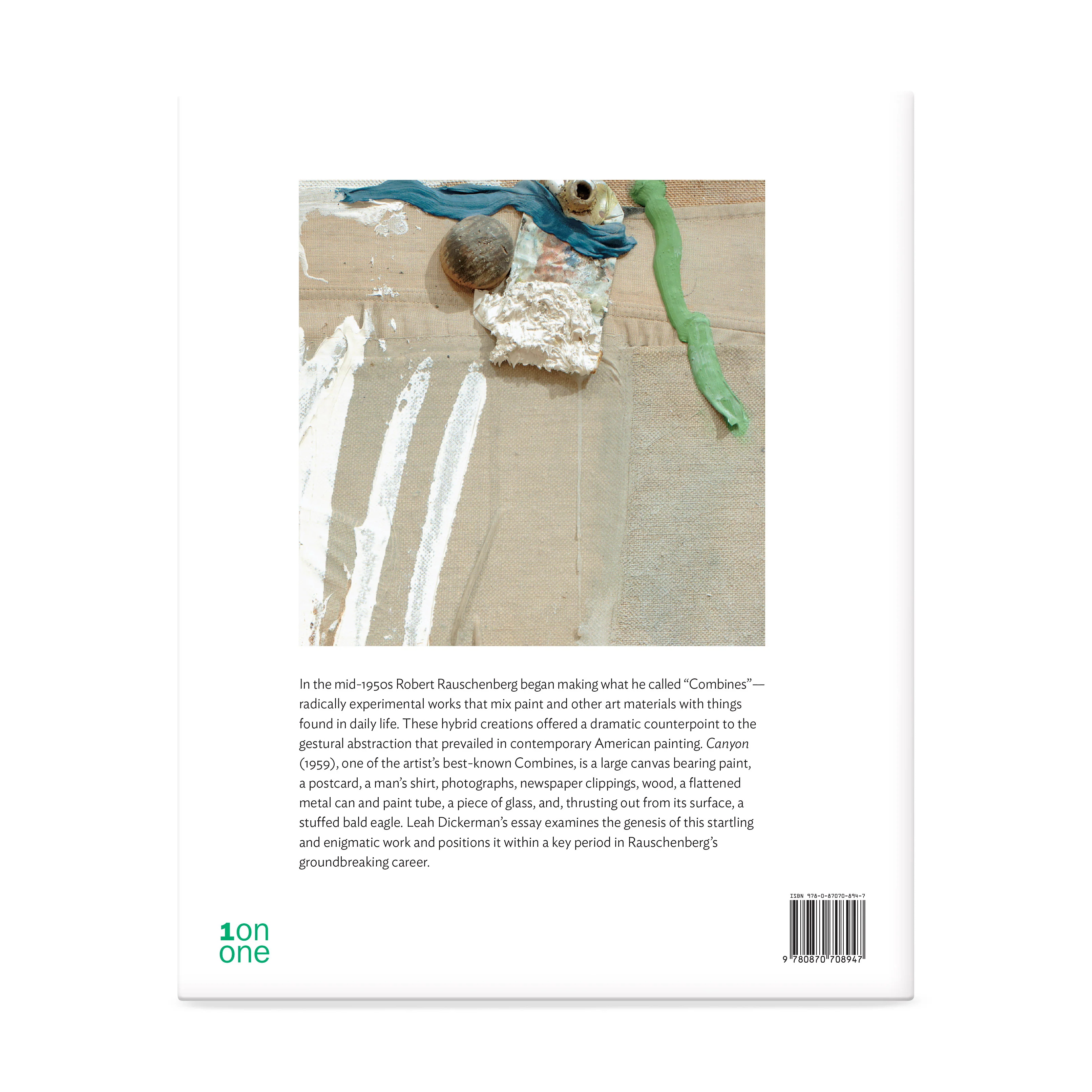Rauschenberg: Canyon, One on One Series - Paperback - Image 2