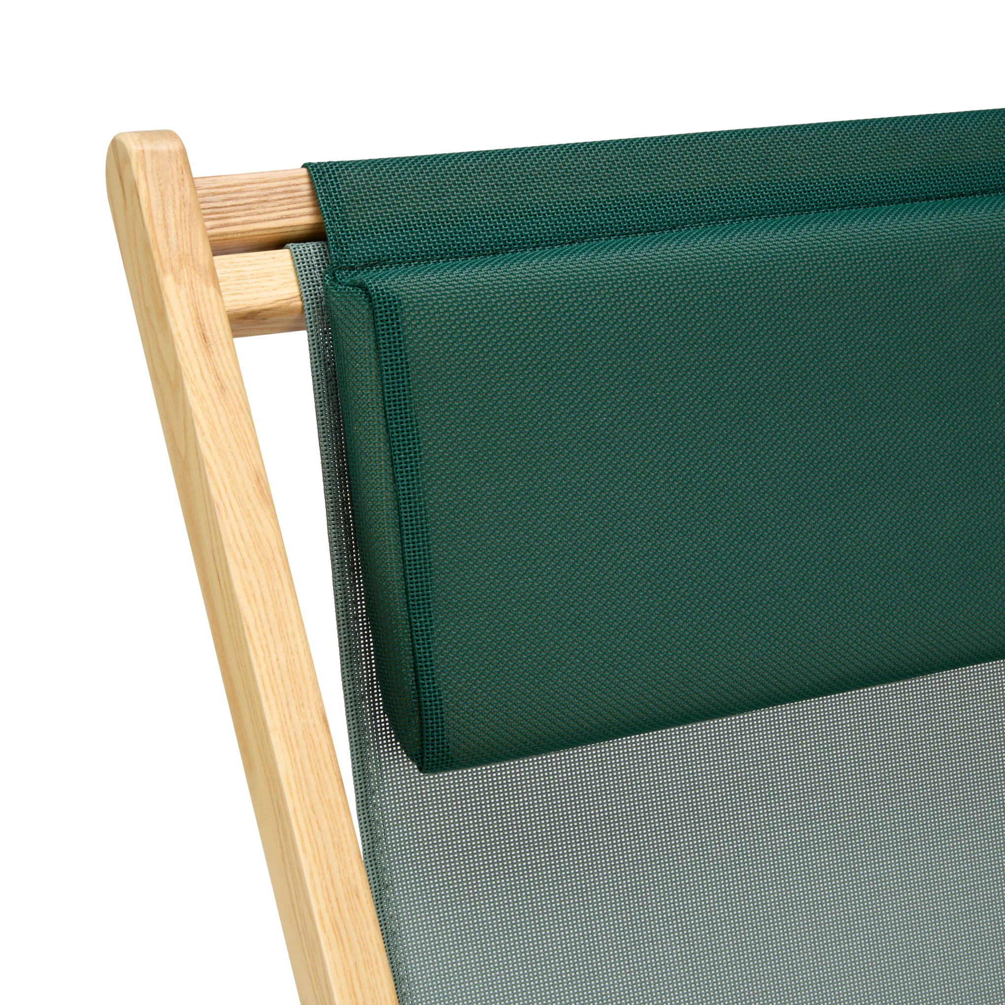 Relax Folding Deck Chair - Sage/ Green - Image 5