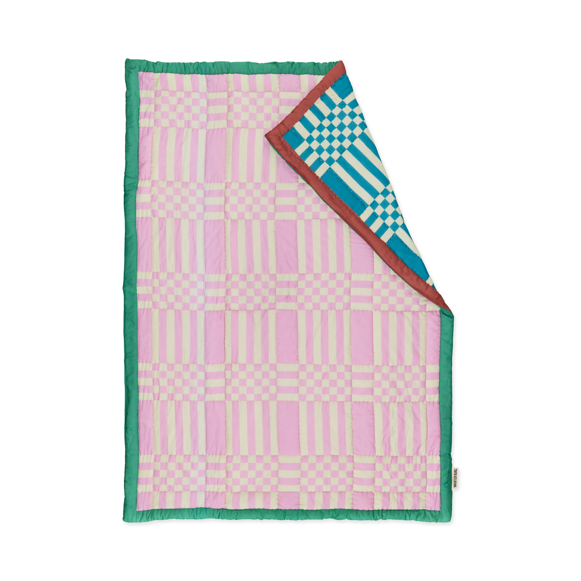 Reversible Cotton Quilt Throw - Domingo