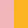 Reversible Pattern Oven Mitt & Potholder - Set of 2 - Pink/ Yellow - Image 4