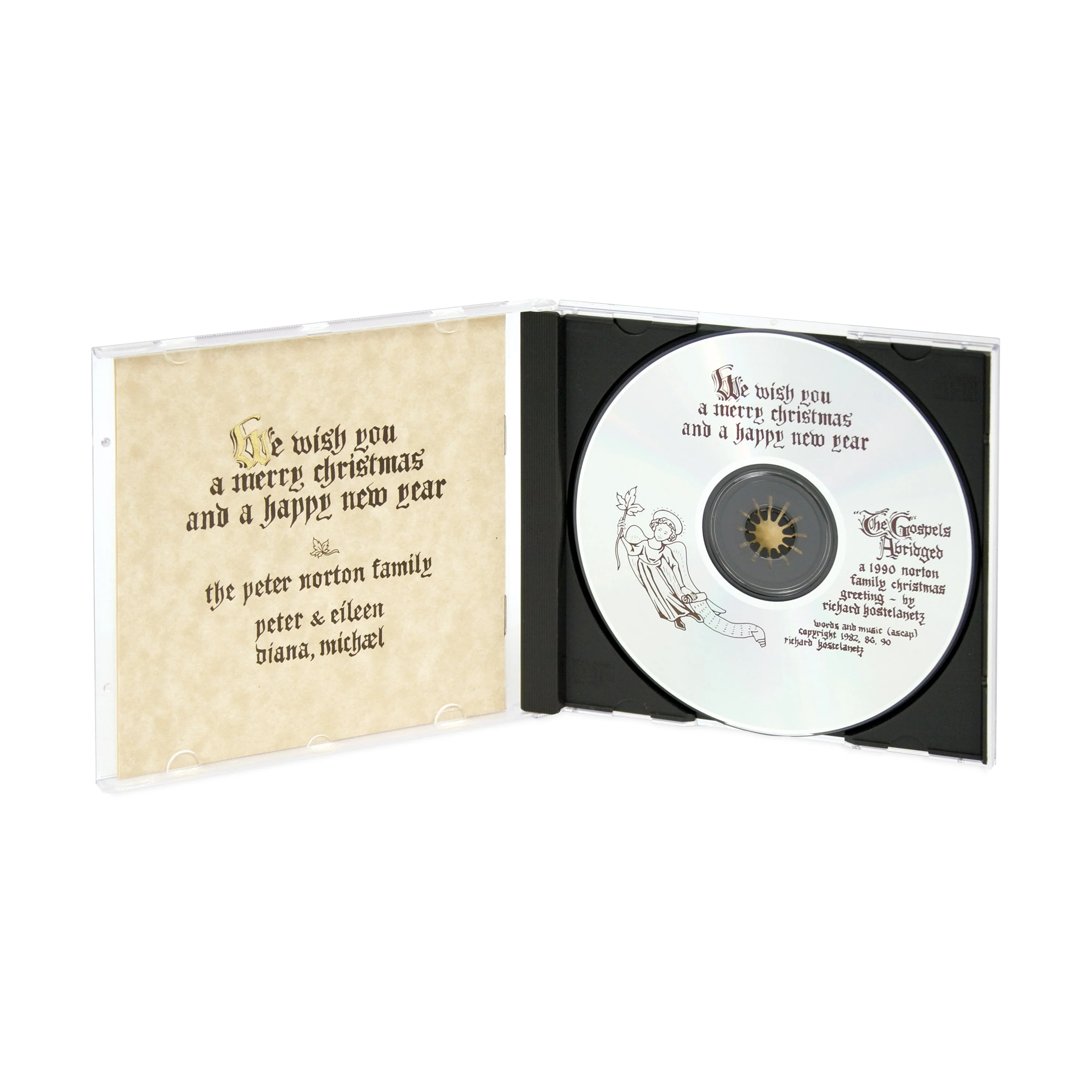 Richard Kostelanetz: The Gospel Abridged (CD)