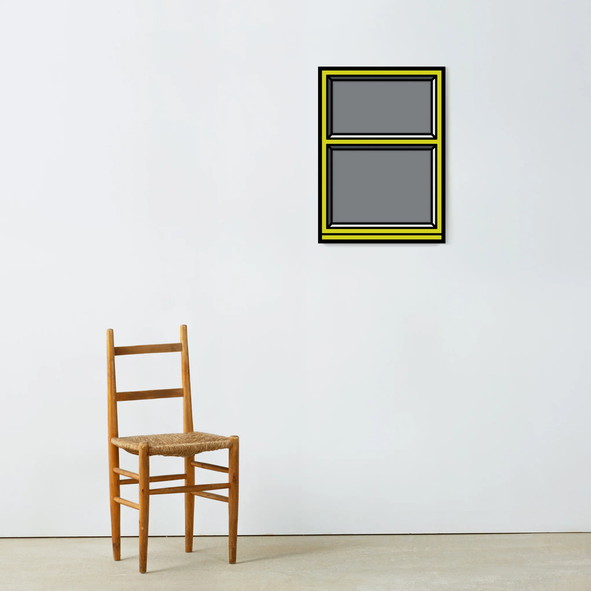 Richard Woods Window 02 Framed Print - Image 2