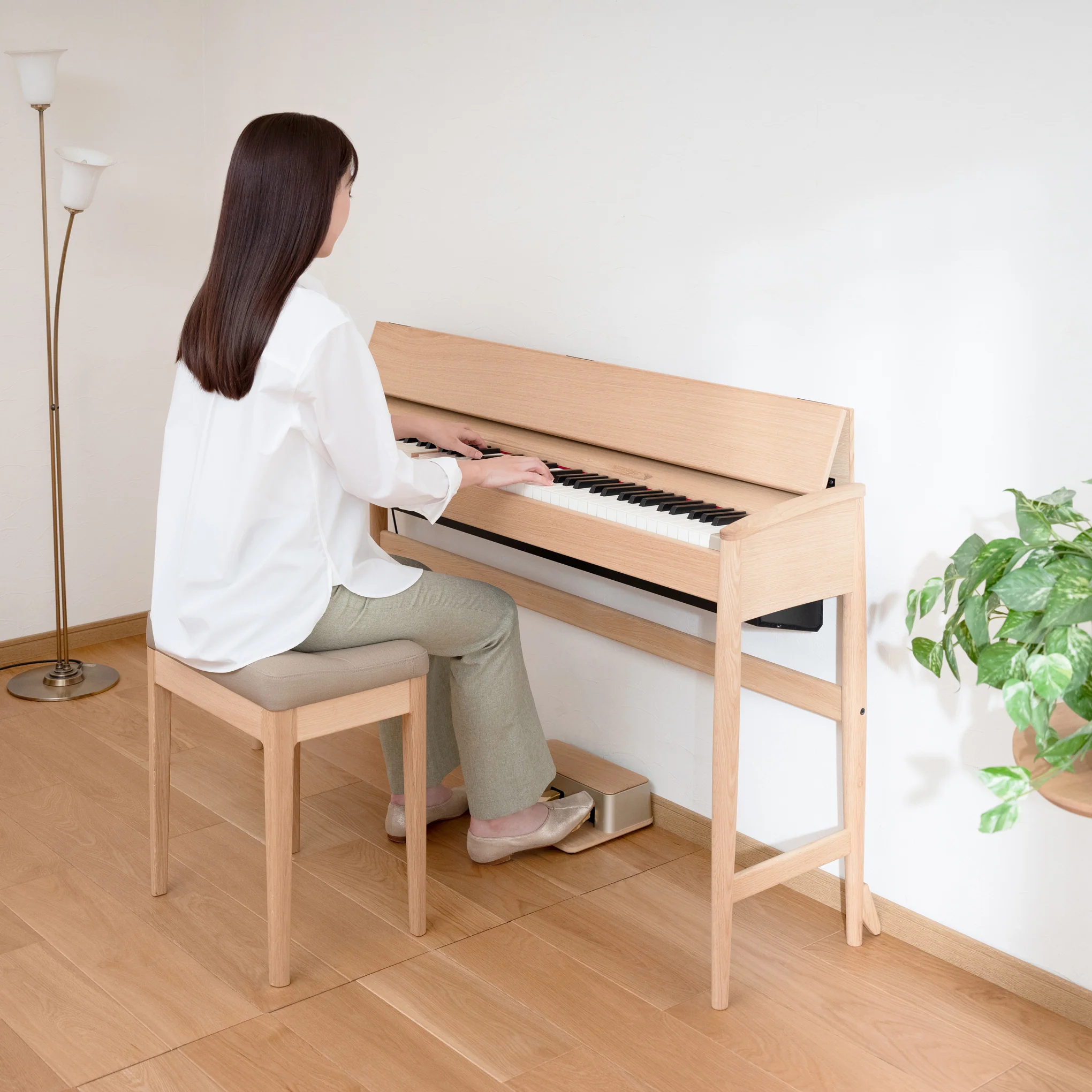 Roland Kiyola Piano KF-20 - Oak - Image 2