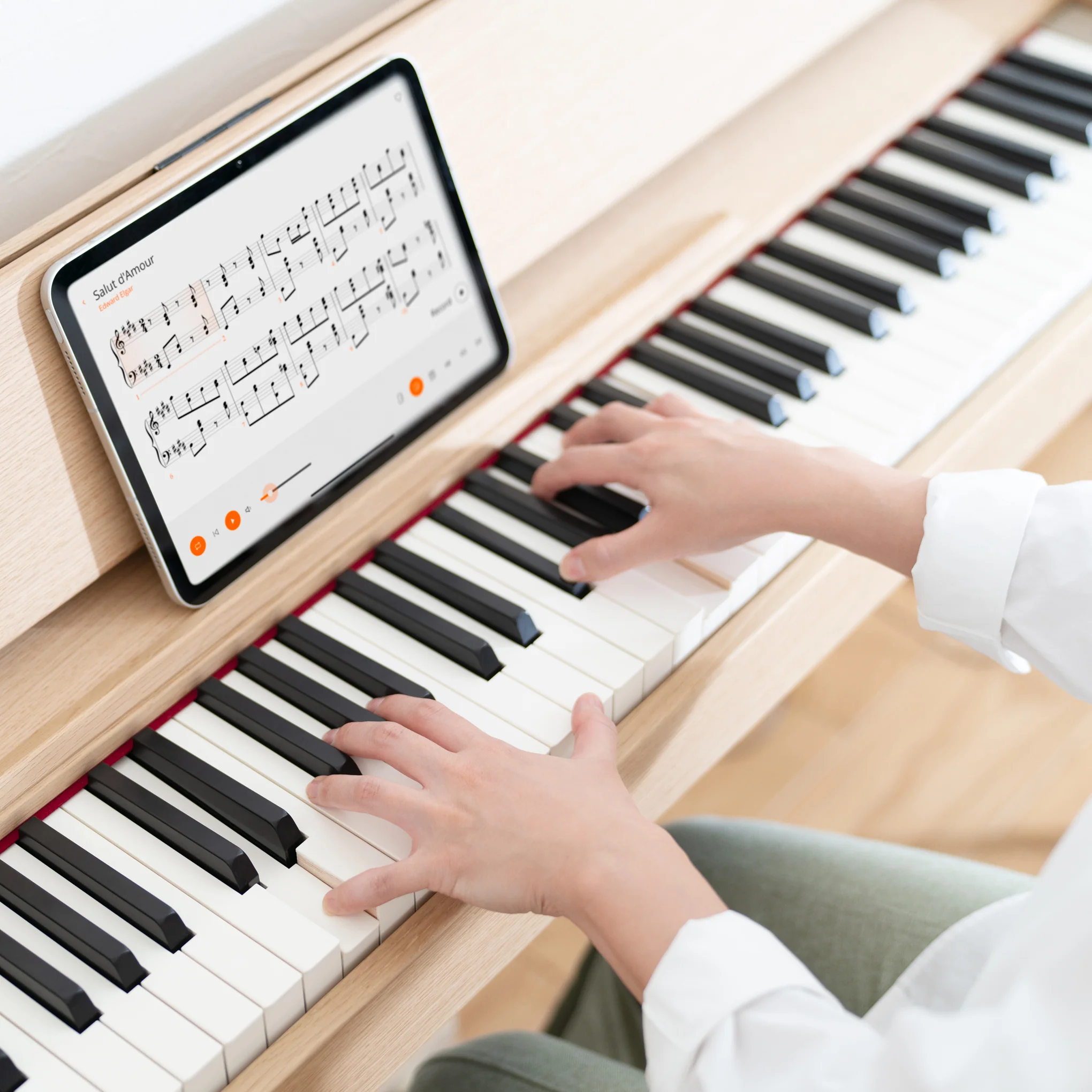 Roland Kiyola Piano KF-20 - Oak - Image 3