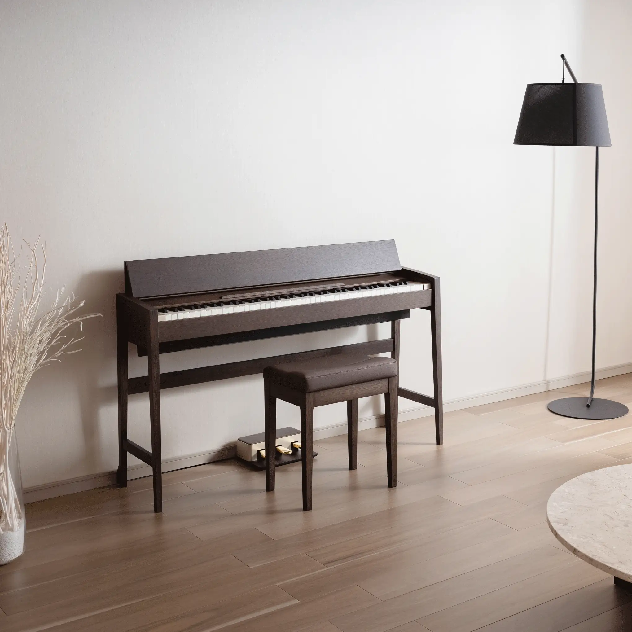 Roland Kiyola Piano KF-25 in Smoked Oak - Image 7