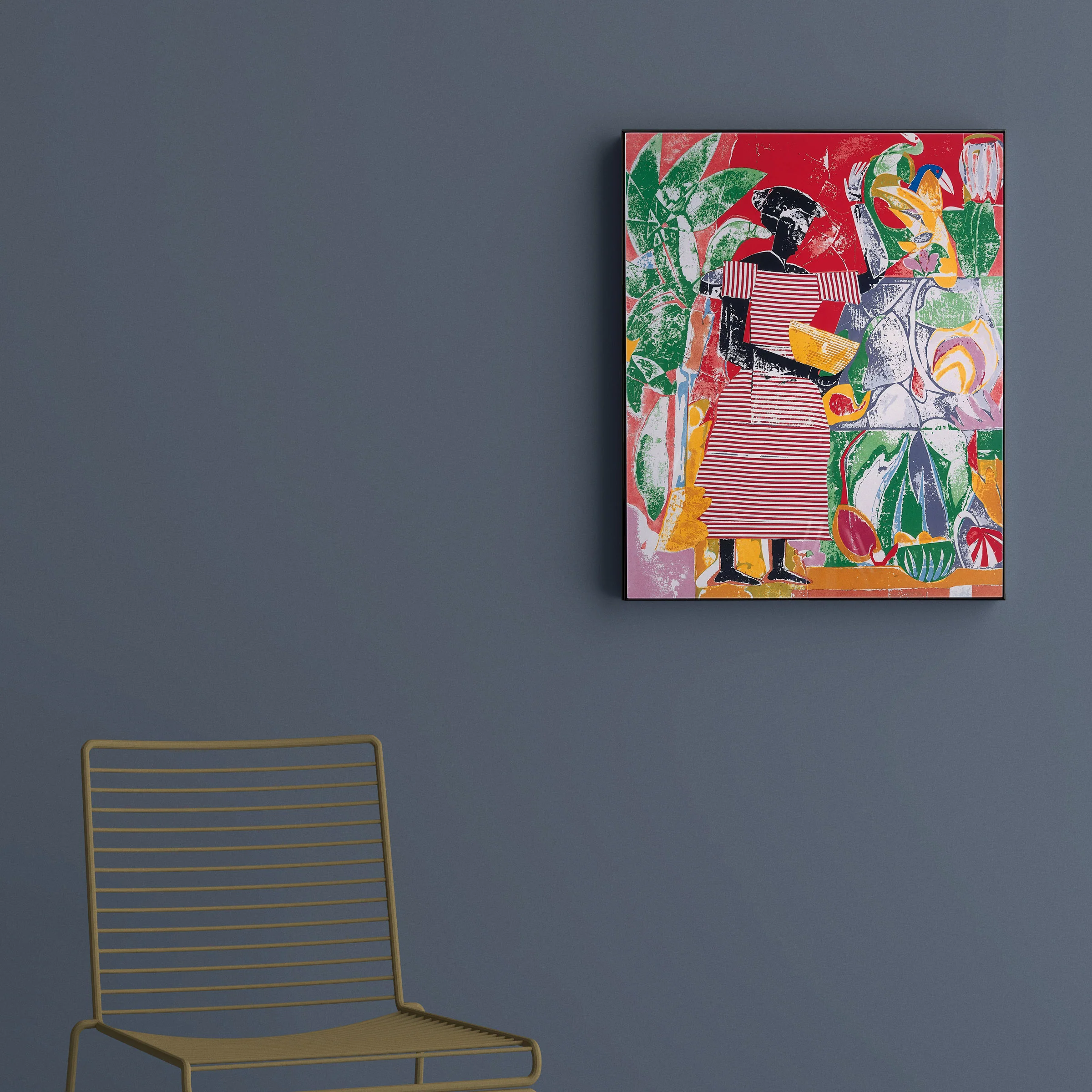Romare Bearden: In the Garden (from the Portfolio: Prevalence of Ritual), 1974 Framed Print - Image 4
