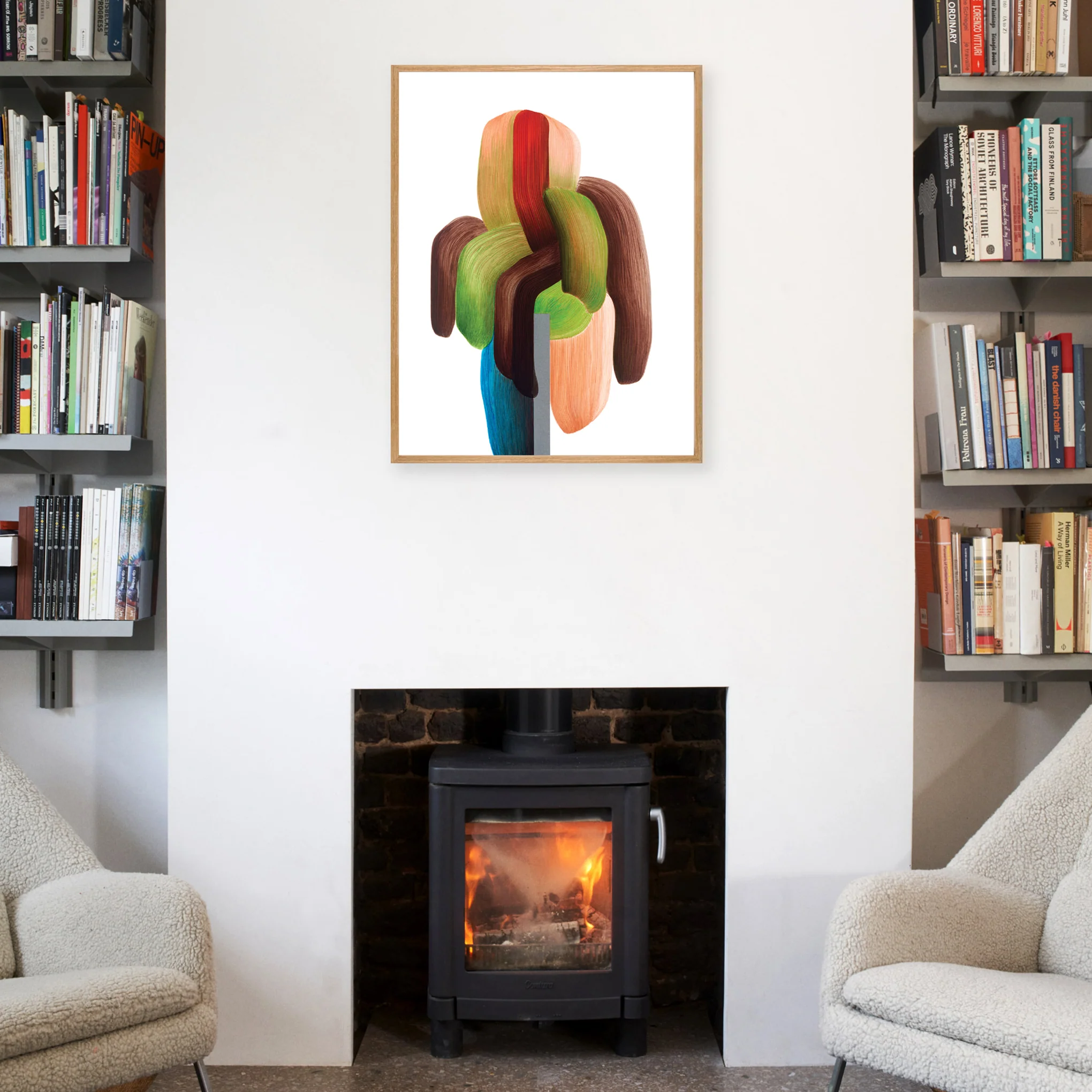 Ronan Bouroullec Drawing 26 Framed Poster - Image 2