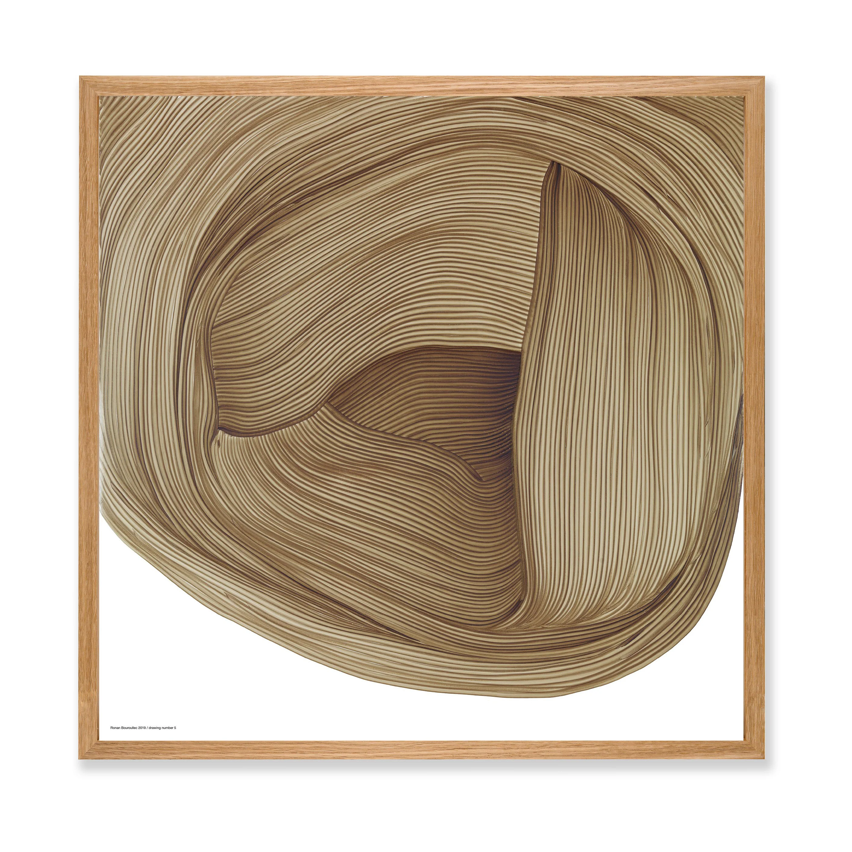 Ronan Bouroullec: Drawing 5, 2019 Framed Poster
