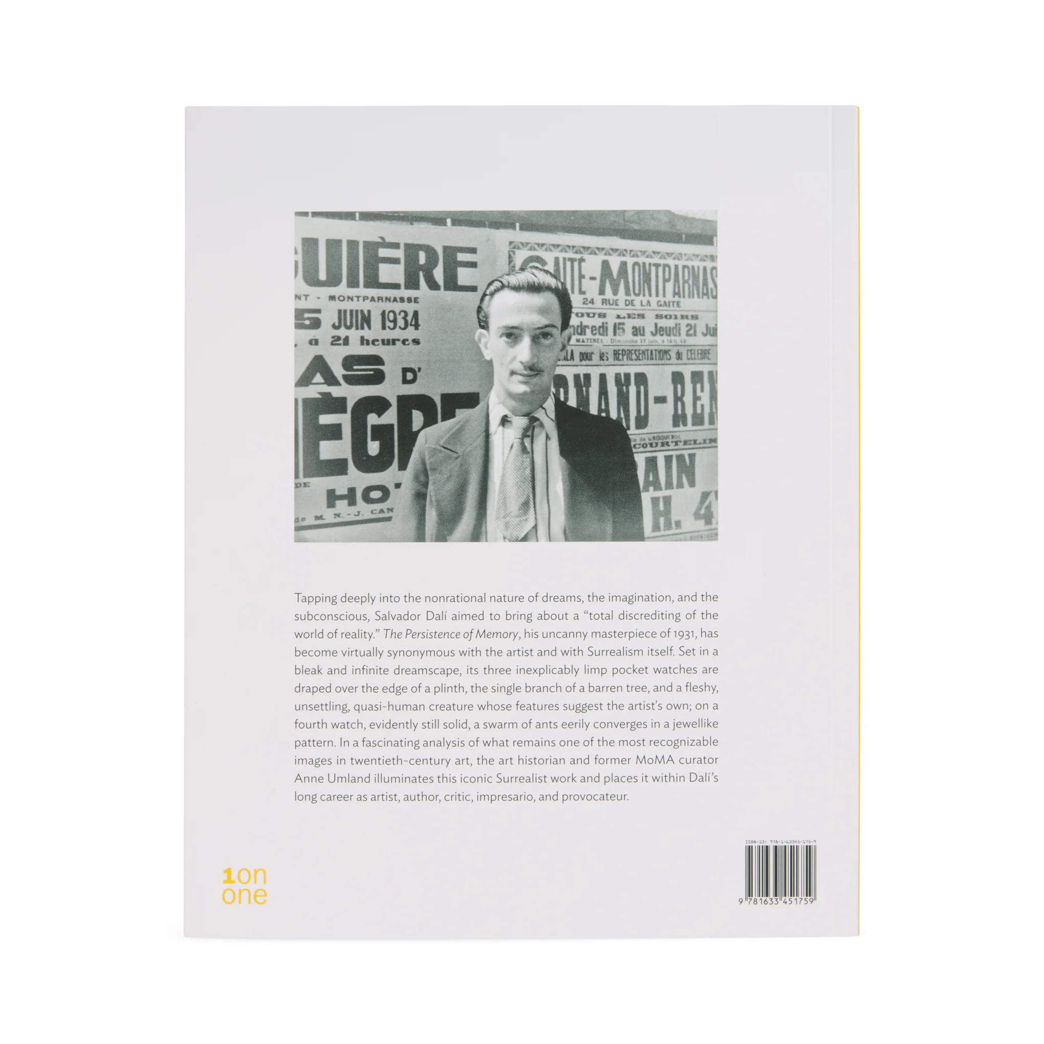 Salvador Dalí: The Persistence of Memory (MoMA One on One Series) - Paperback Book - Image 4