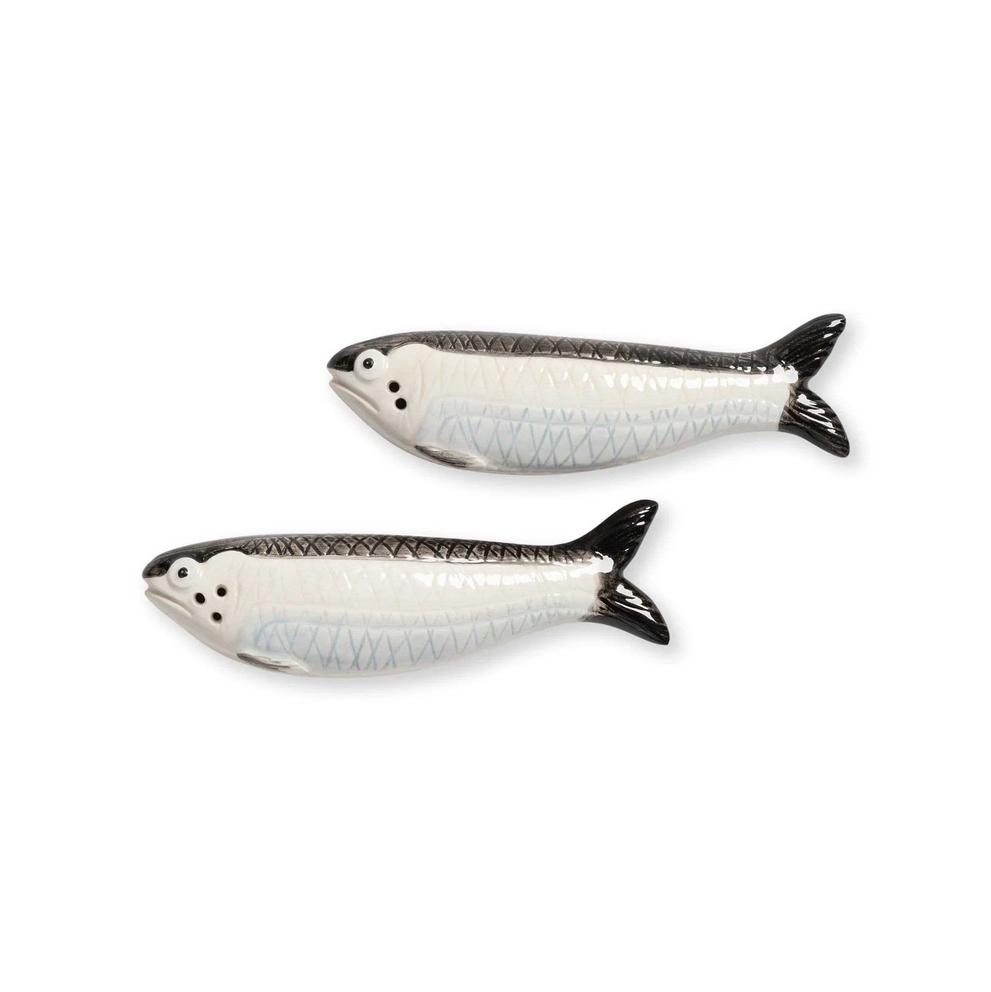 Sardine Salt & Pepper Shakers - Set of 2