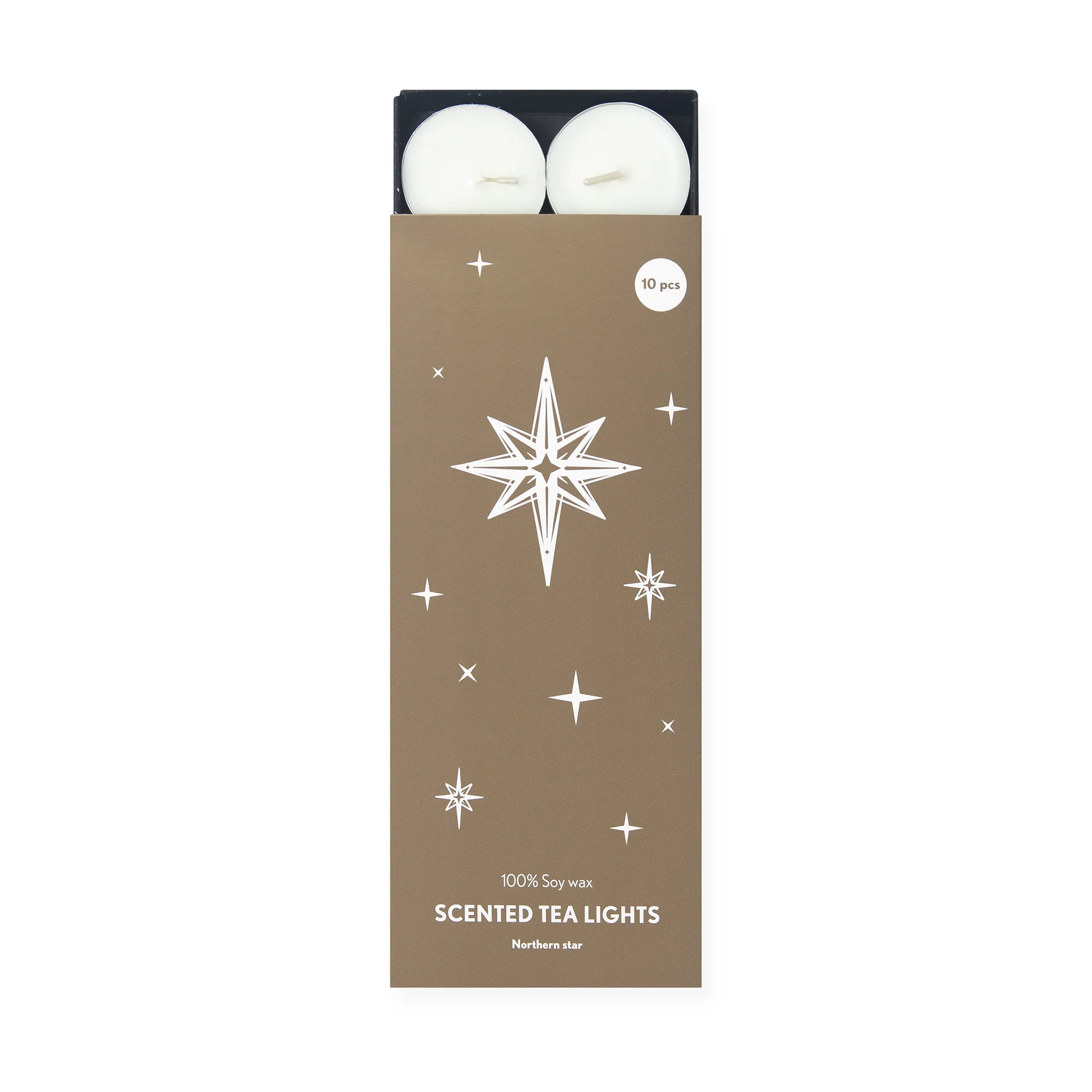 Scented Tea Light Candles - Set of 4 - Multi
