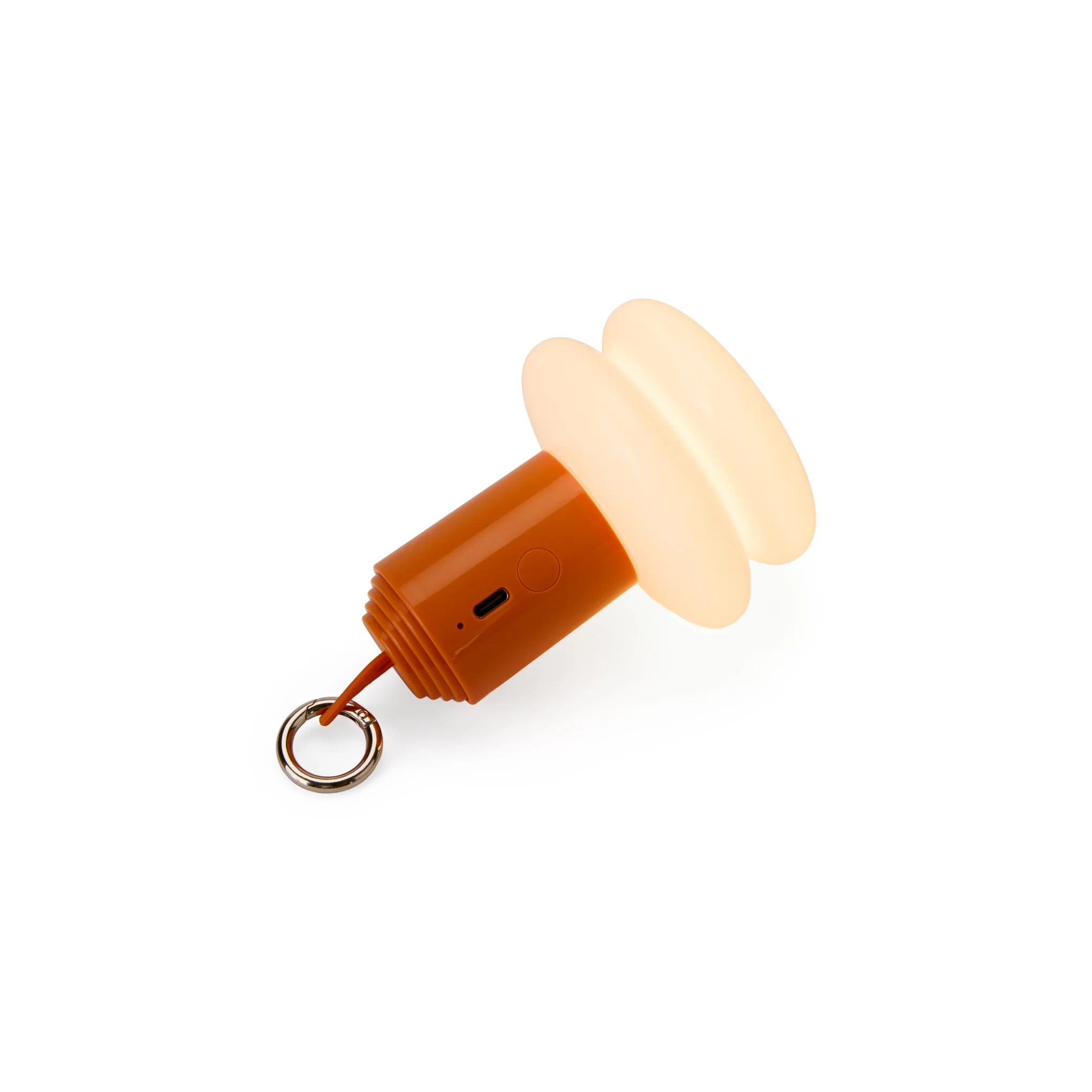 Snowman 8 Mini Portable Lamp - Tangerine - Image 4
