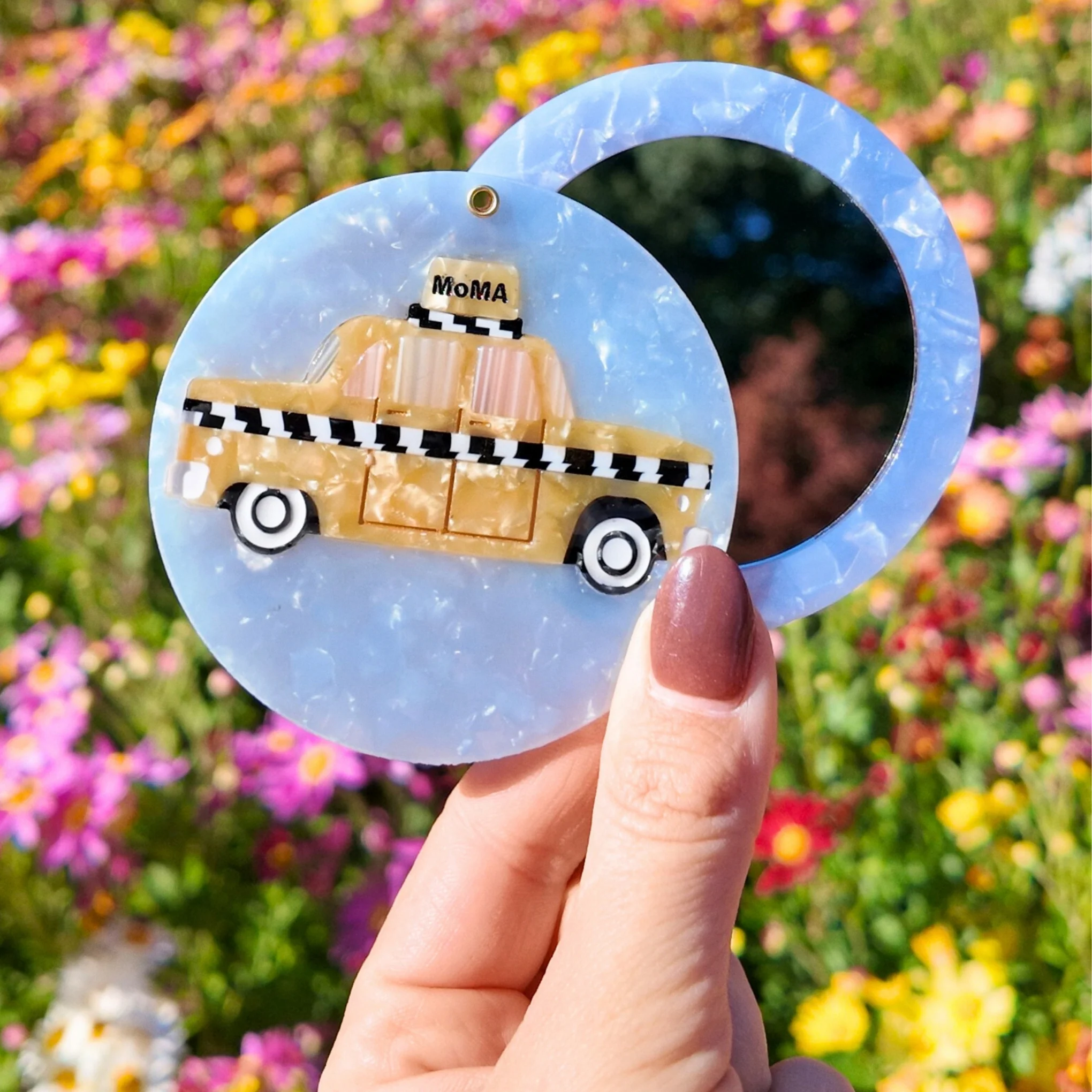 Solar Eclipse Compact Mirror - MoMA Taxi - Image 2