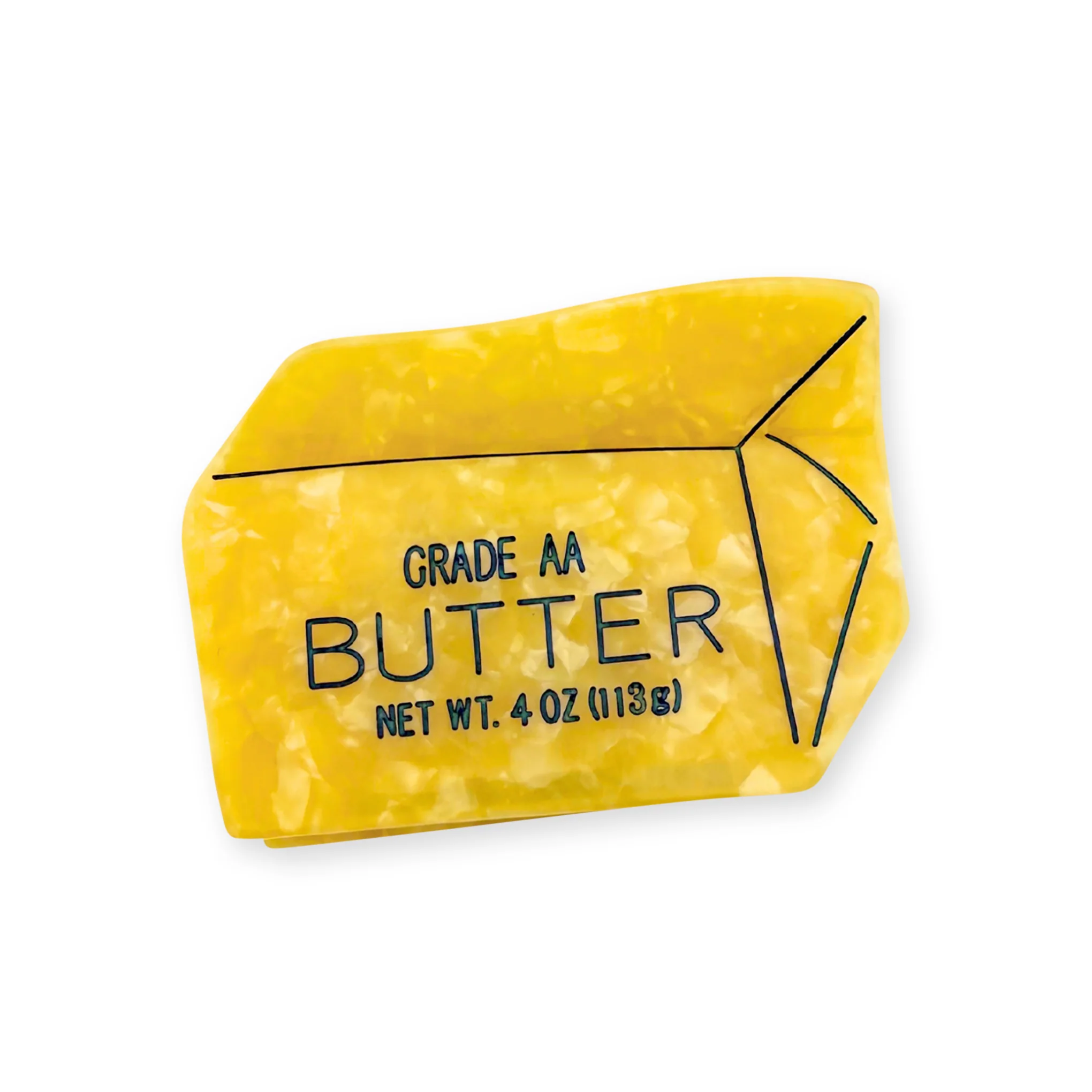 Solar Eclipse Hair Clip - Butter