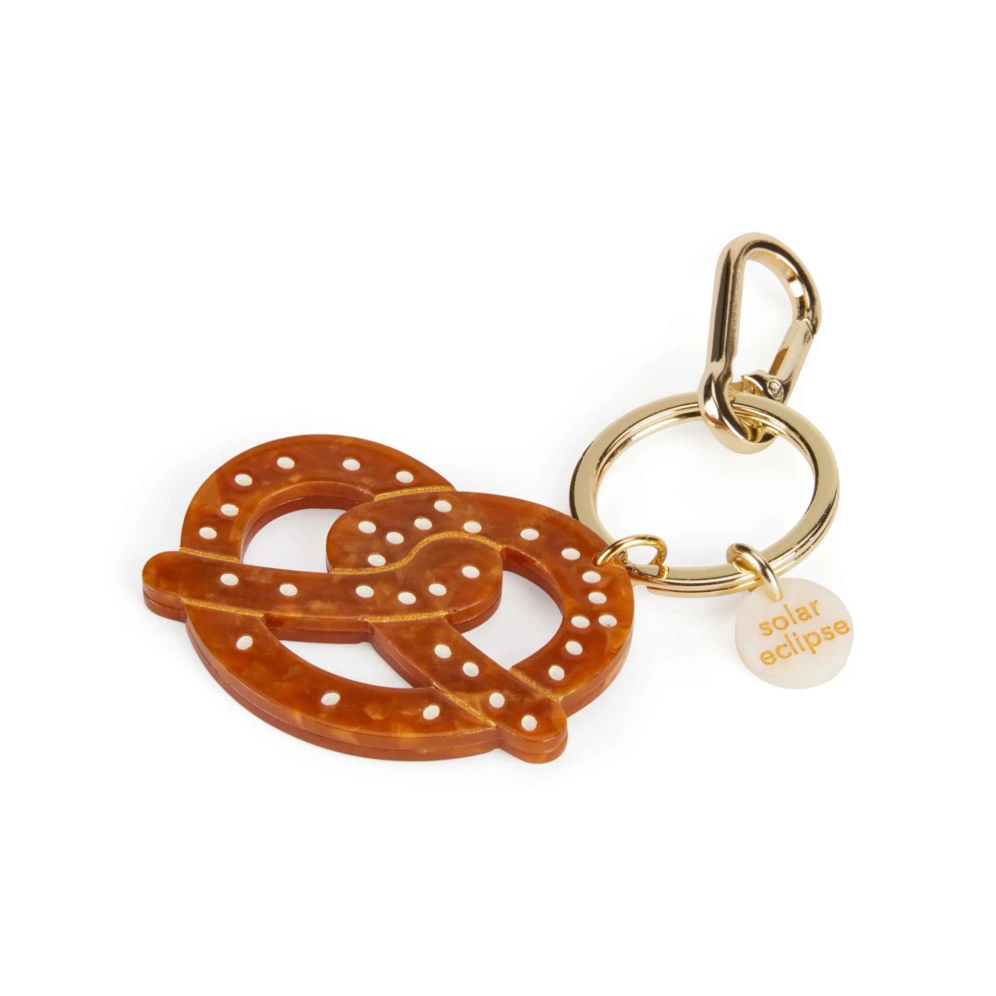 Solar Eclipse Keyring Bag Charm - Pretzel - Image 3