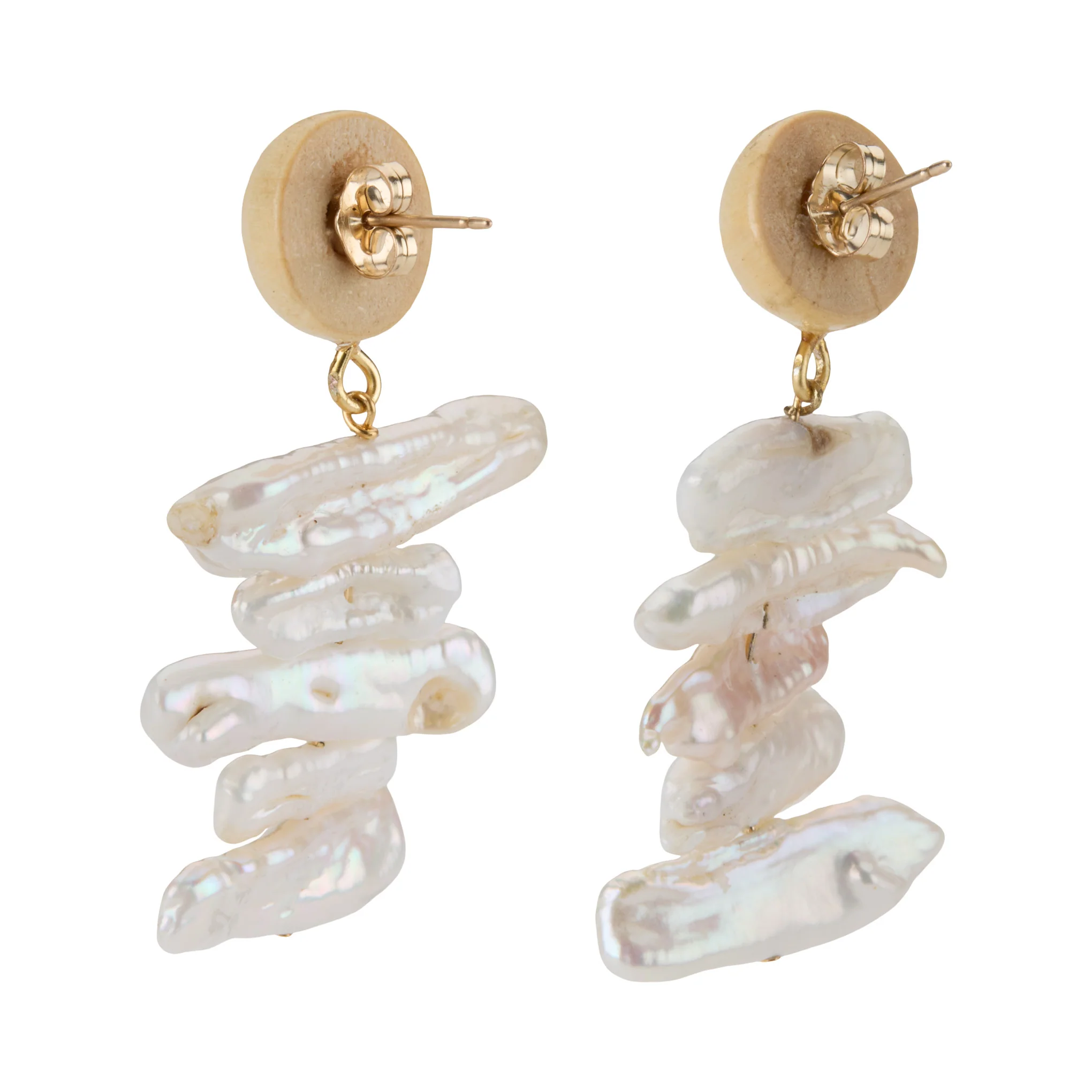 Sophie Monet Pearl Brook Earrings - Image 4
