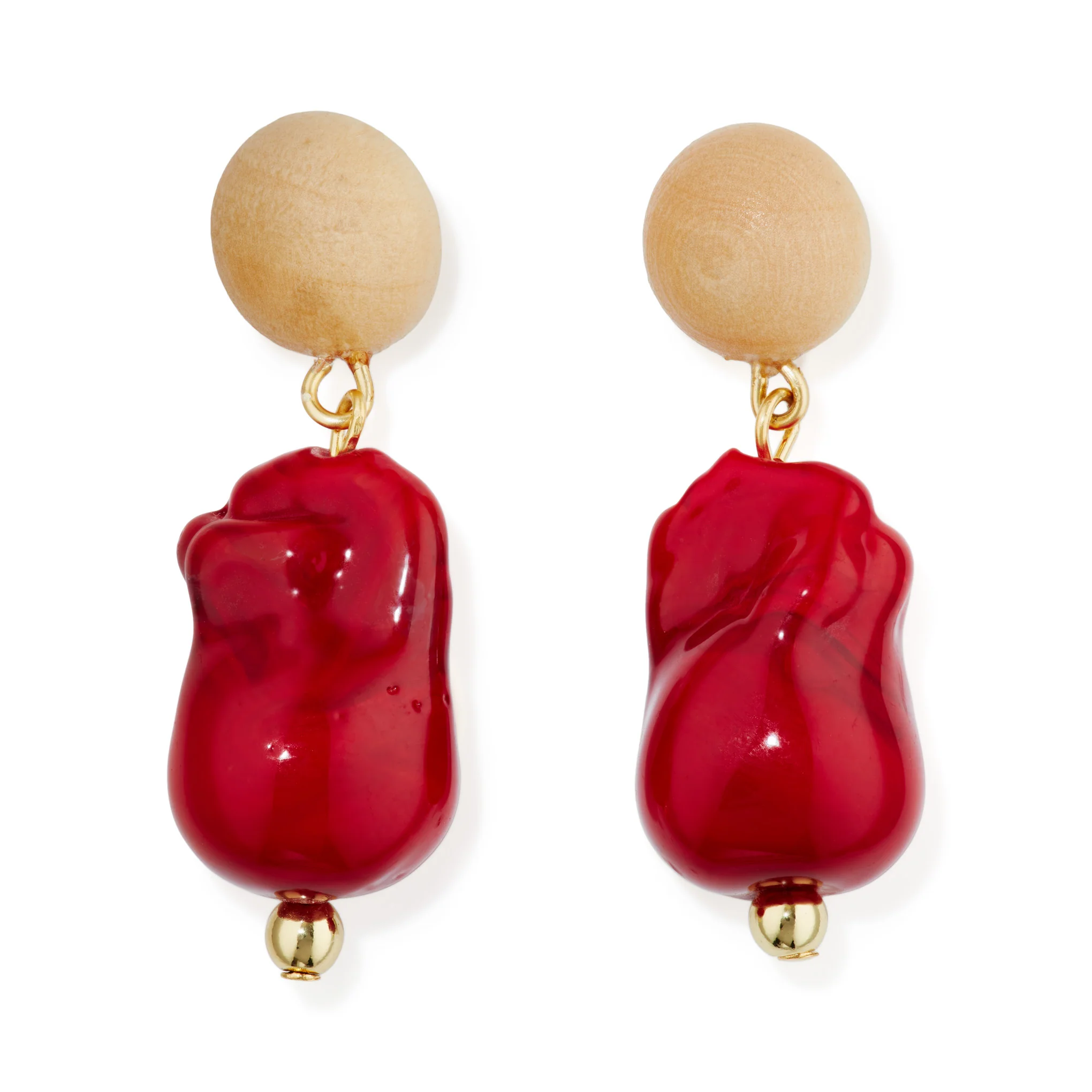 Sophie Monet Scarlet Earrings