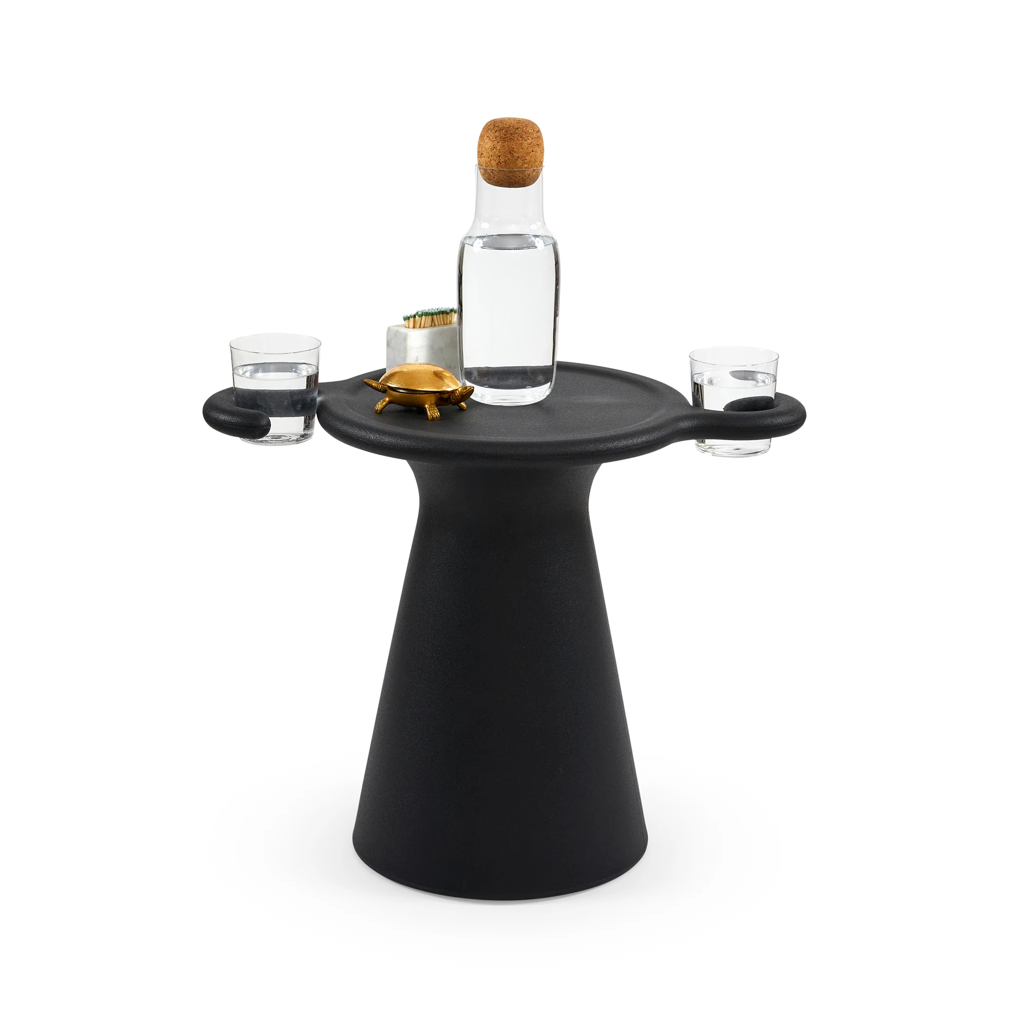 SOS Side Table & Stool from Heller - Black - Image 4