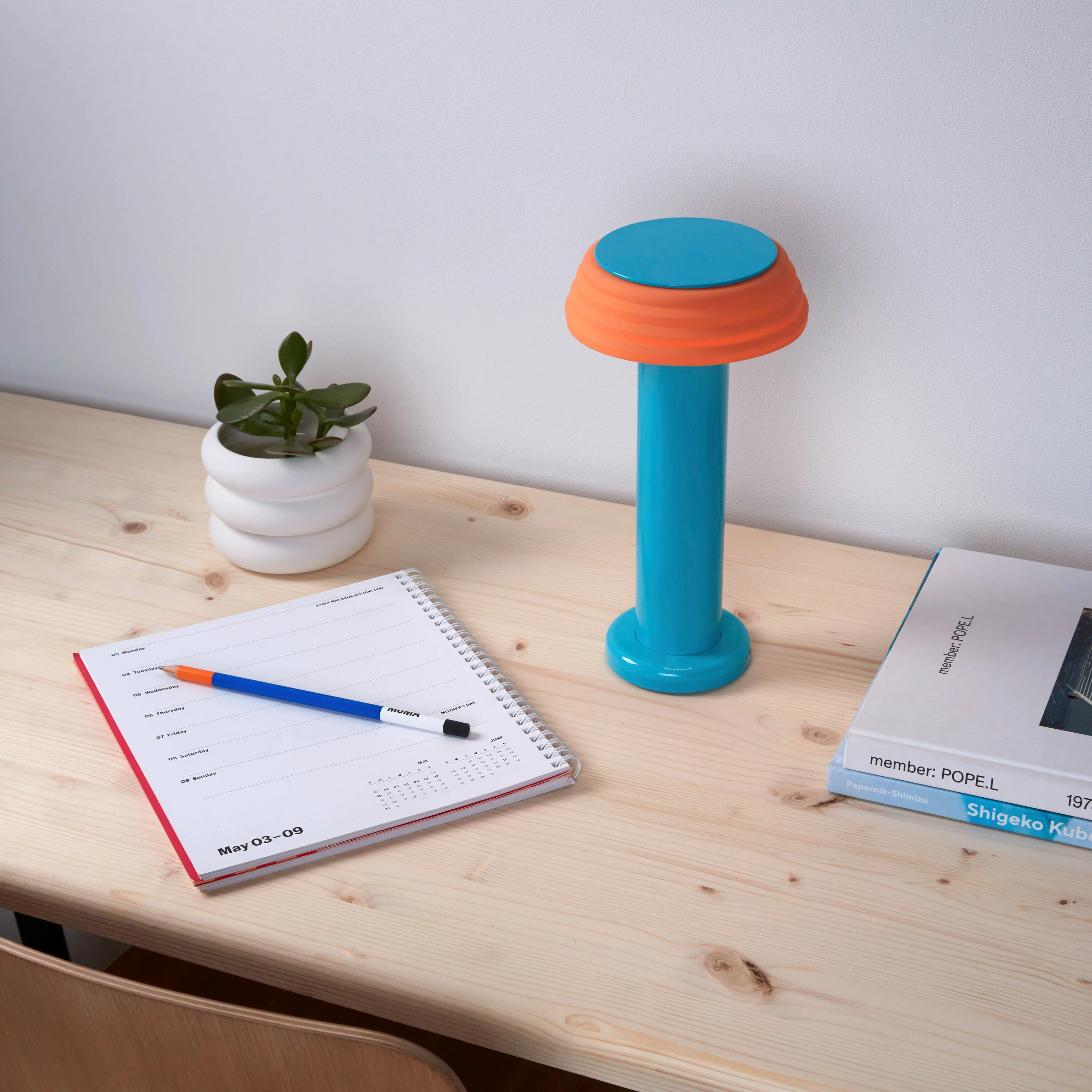 SOWDEN PL1 Portable Lamp - Blue/ Orange - Image 7