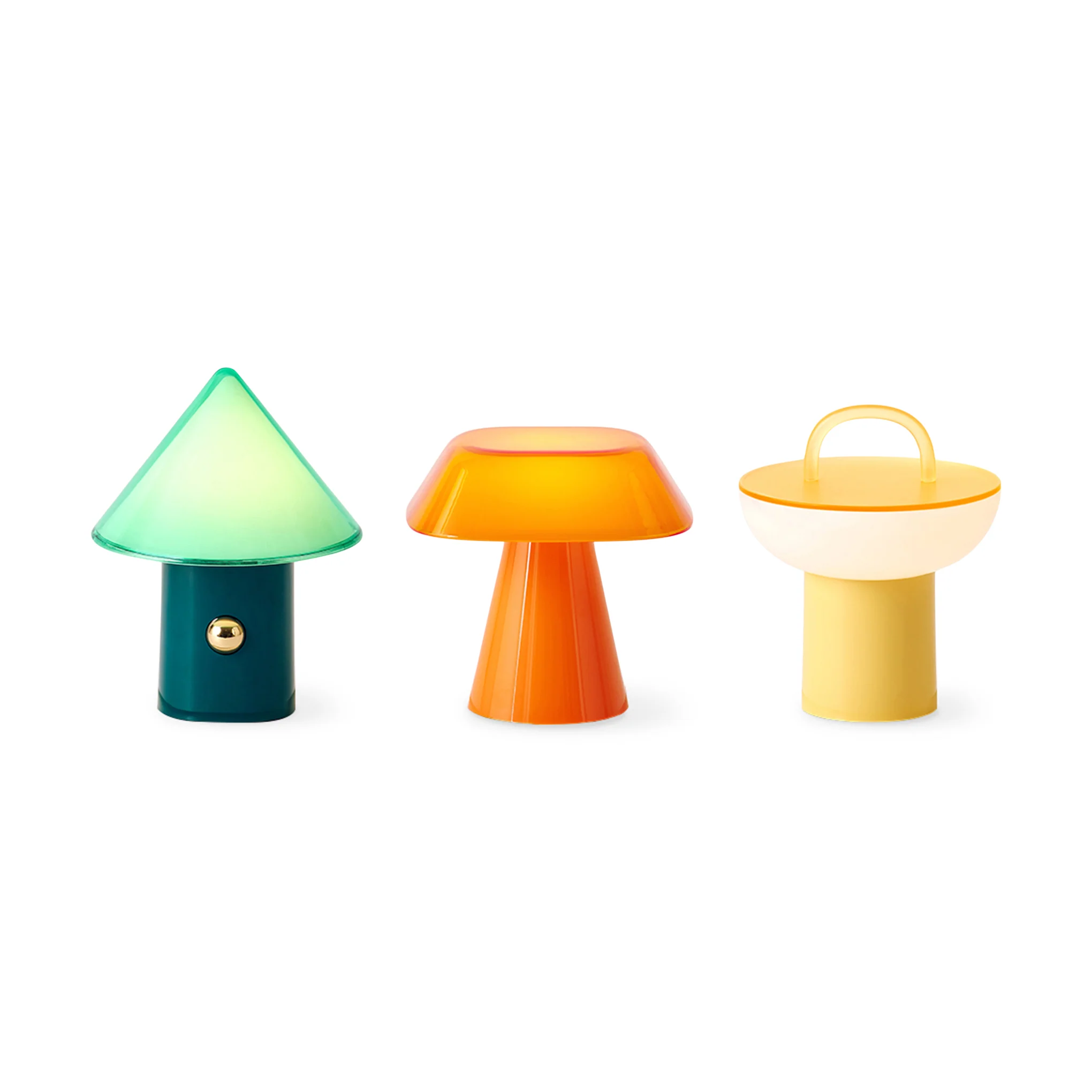 Space S Mini Portable Lamp - Orange - Image 3