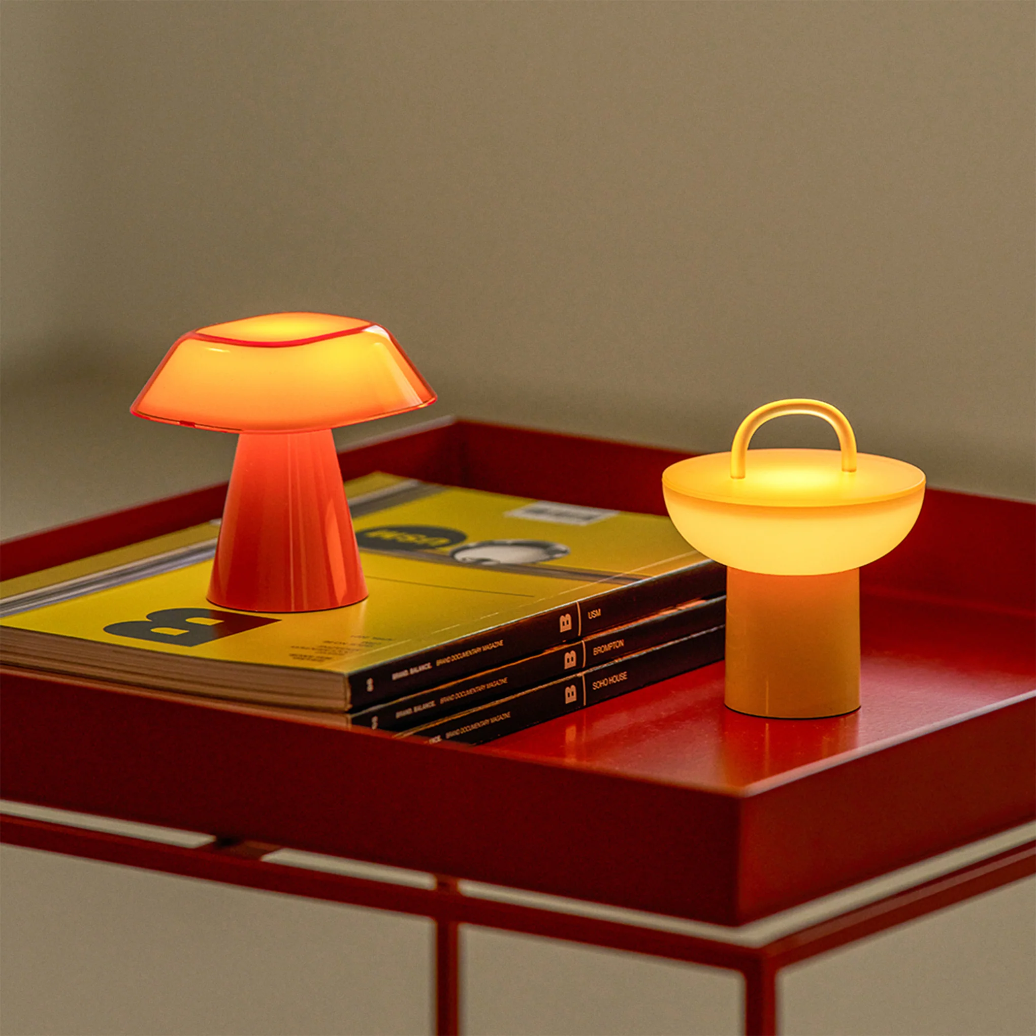 Space S Mini Portable Lamp - Yellow - Image 6