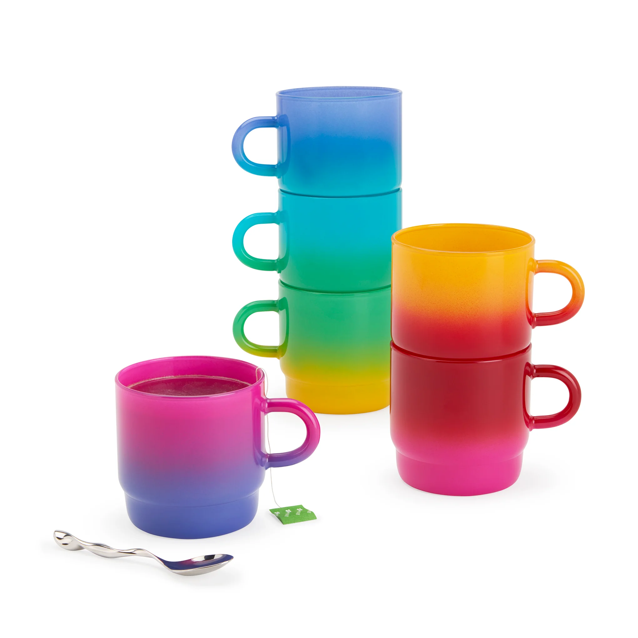 Spectrum Dinnerware - Mugs S/6 - Image 3
