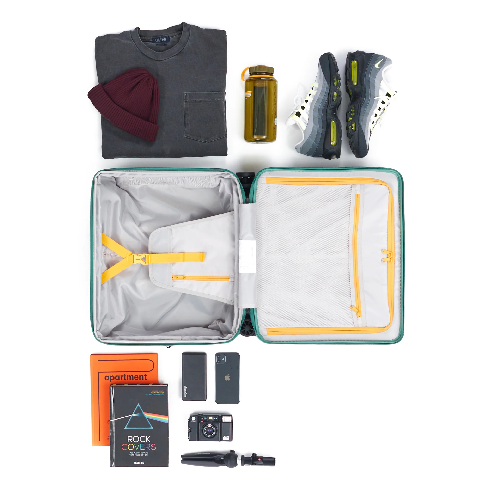 Square Expandable Suitcase with TT Handle - Carry-On - Image 4