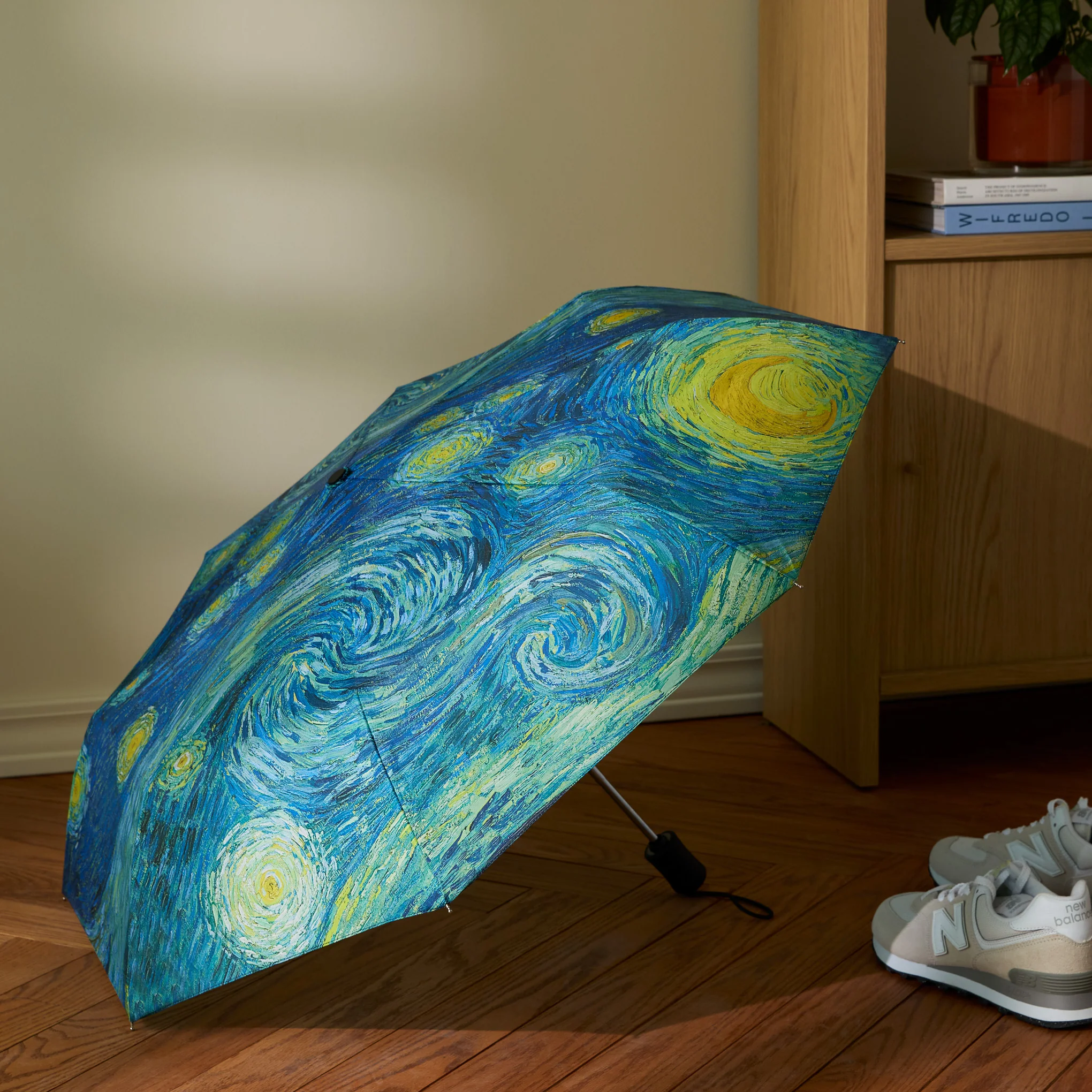 Starry Night Umbrella Collapsible - Image 2