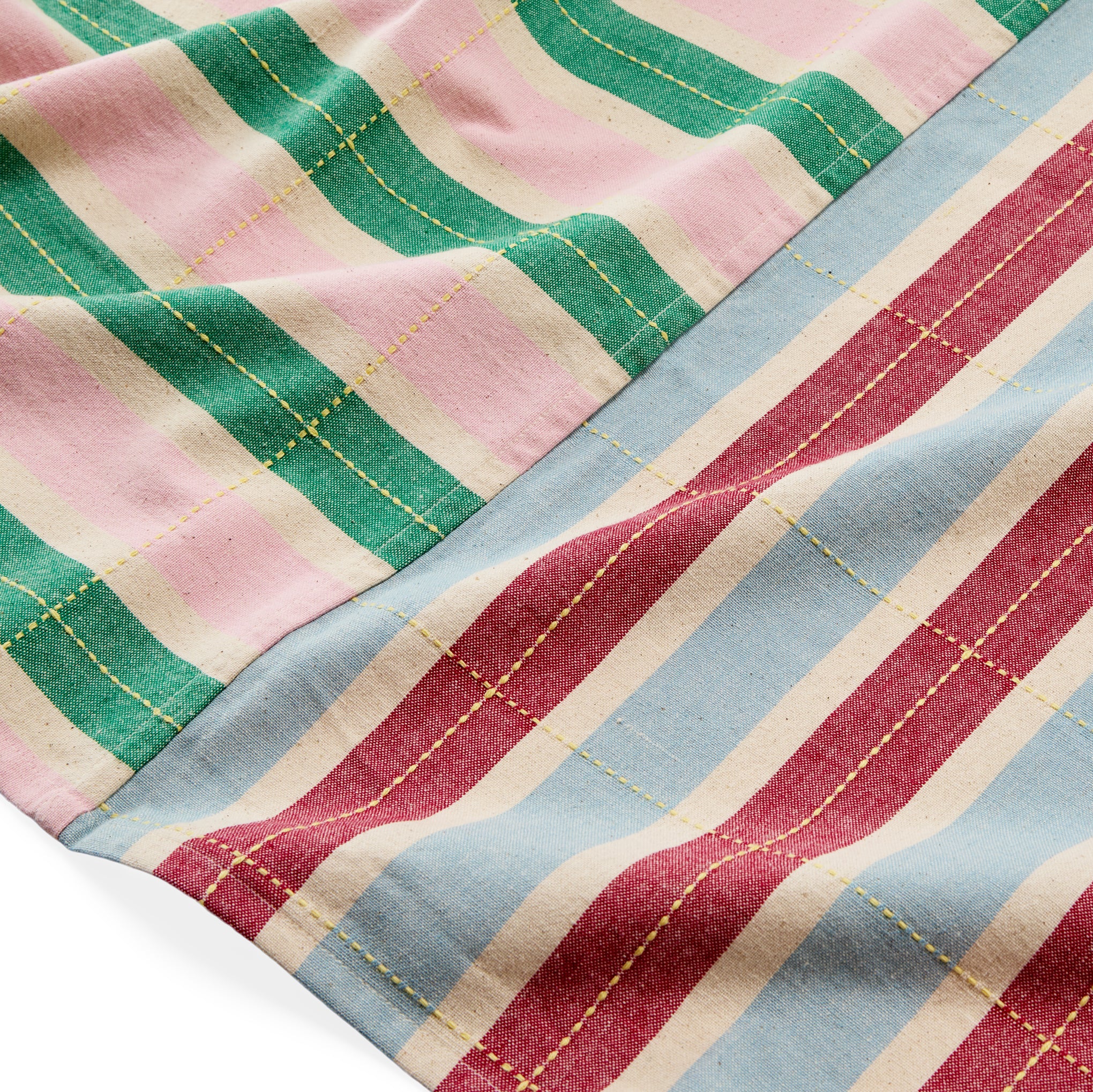 Striped Cotton Tablecloth - Image 3