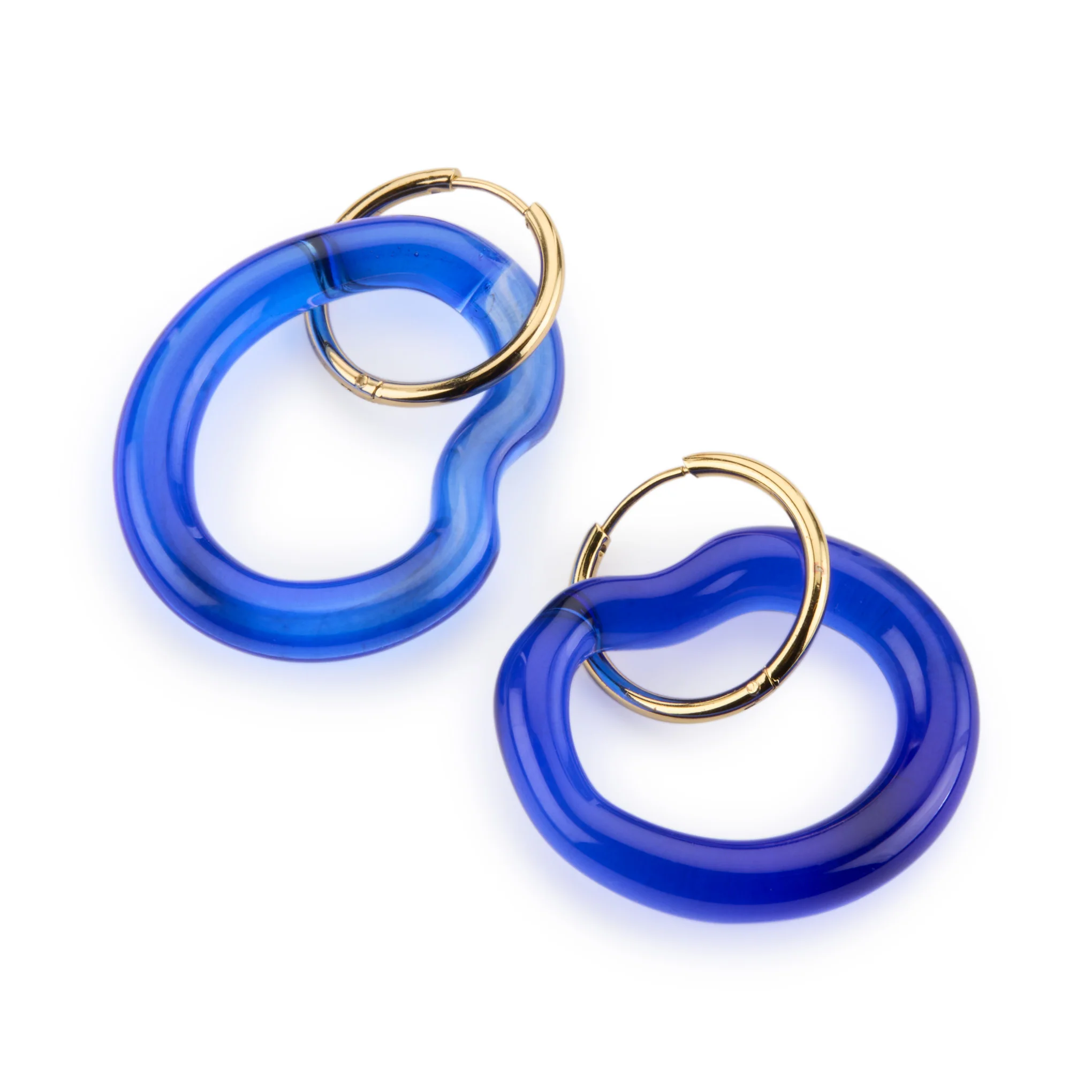 Suplais Ameba Recycled Glass Earrings - Image 3