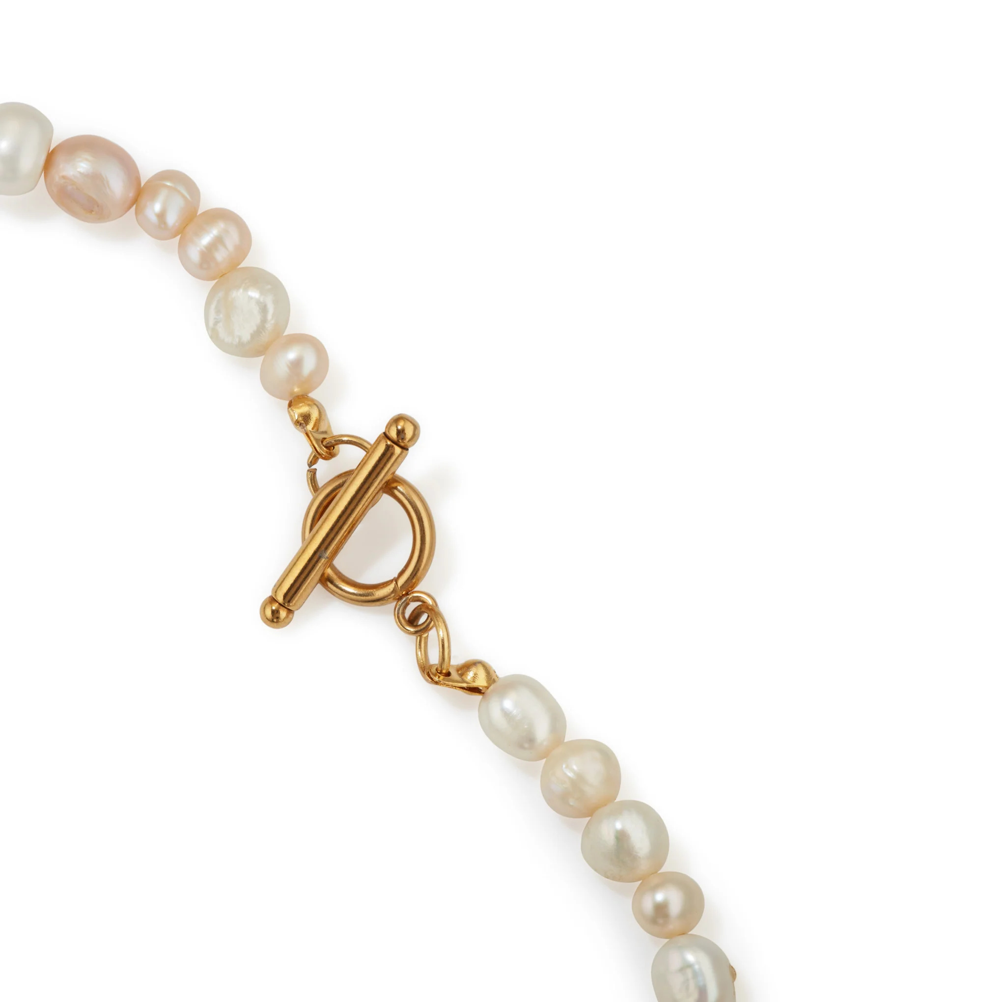 Suplais Pearl And Recycled Glass Flower Necklace - Image 4