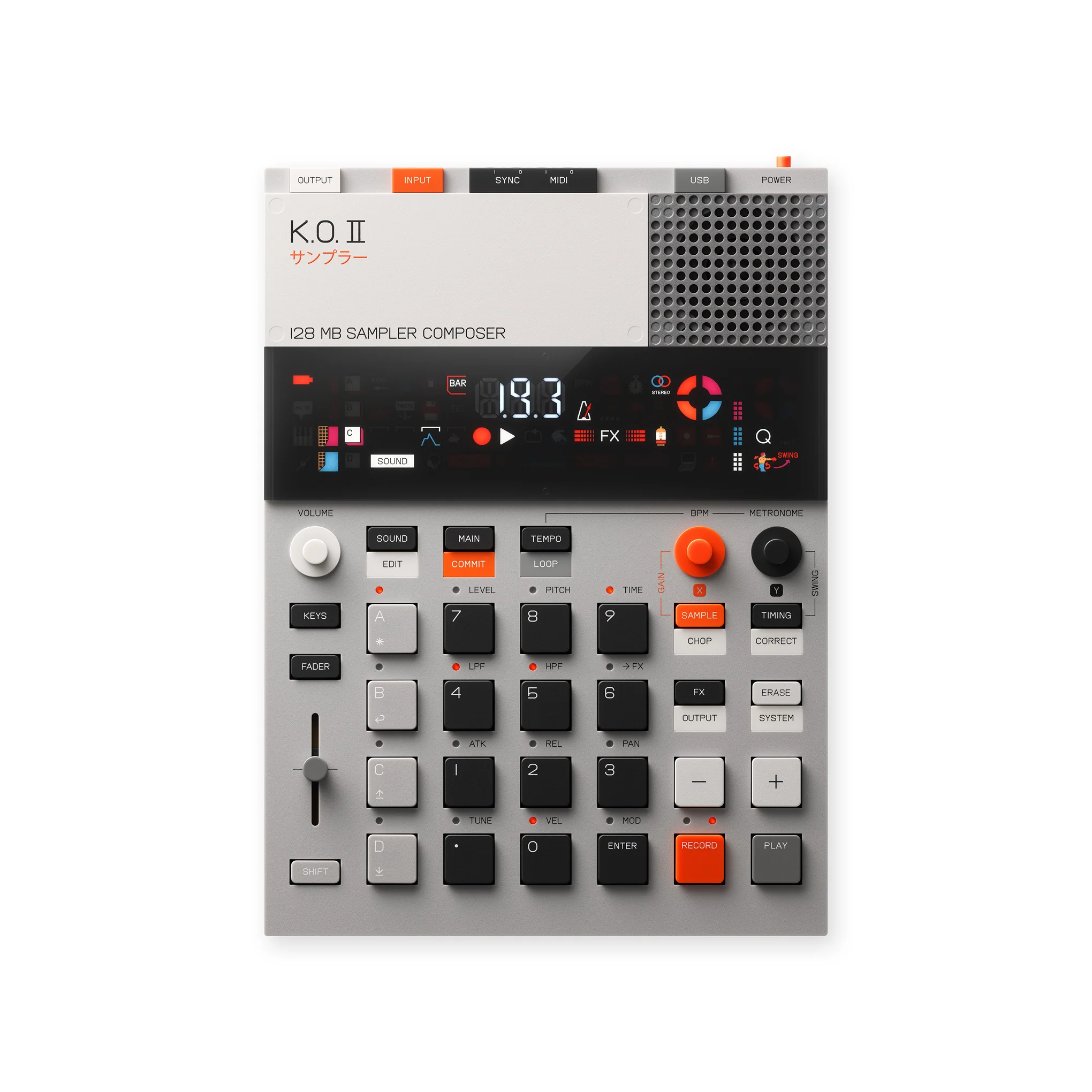 Teenage Engineering EP-133 K.O. II Extended Player - 128MB