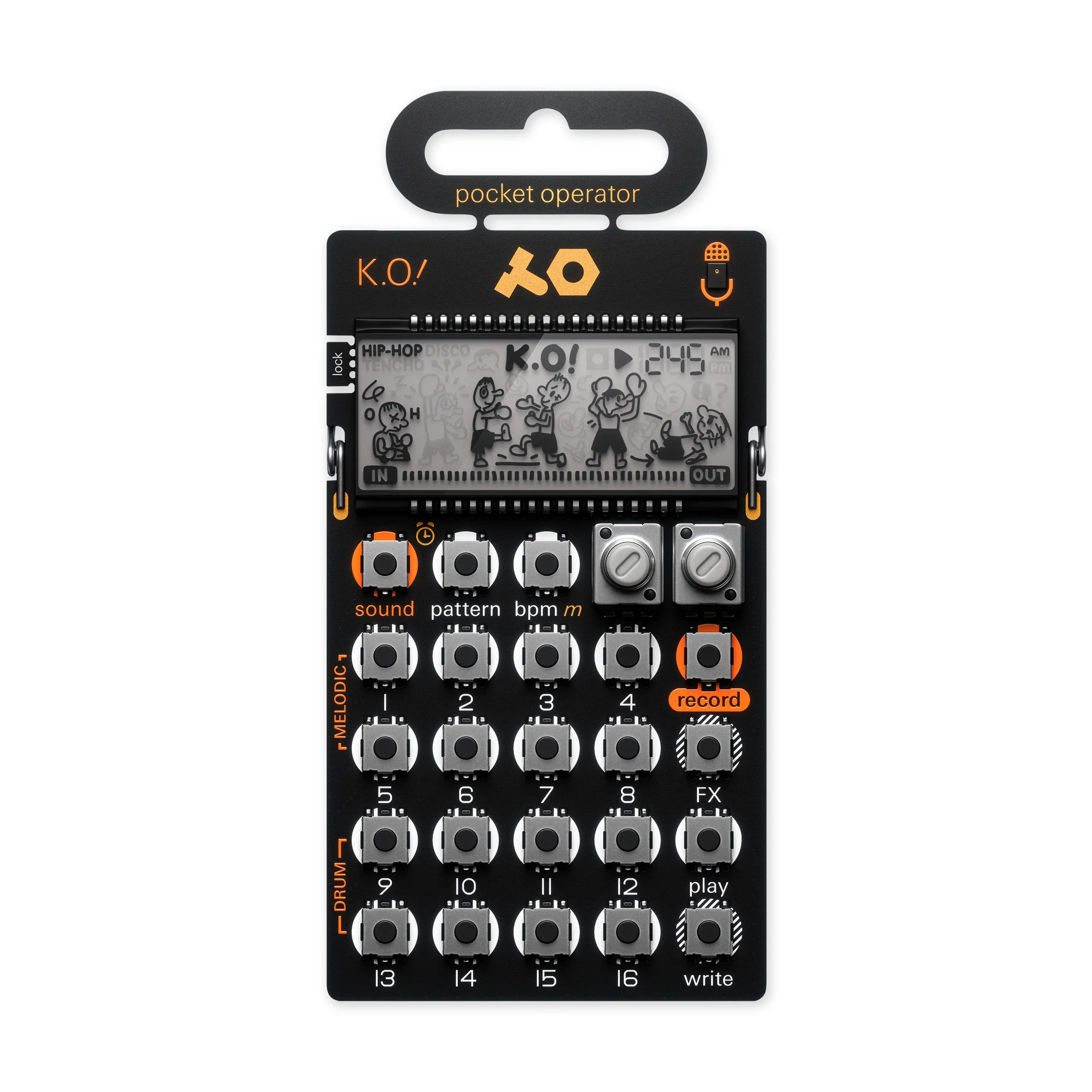 Teenage Engineering Pocket Operator Synthesizer - PO-33 K.O!