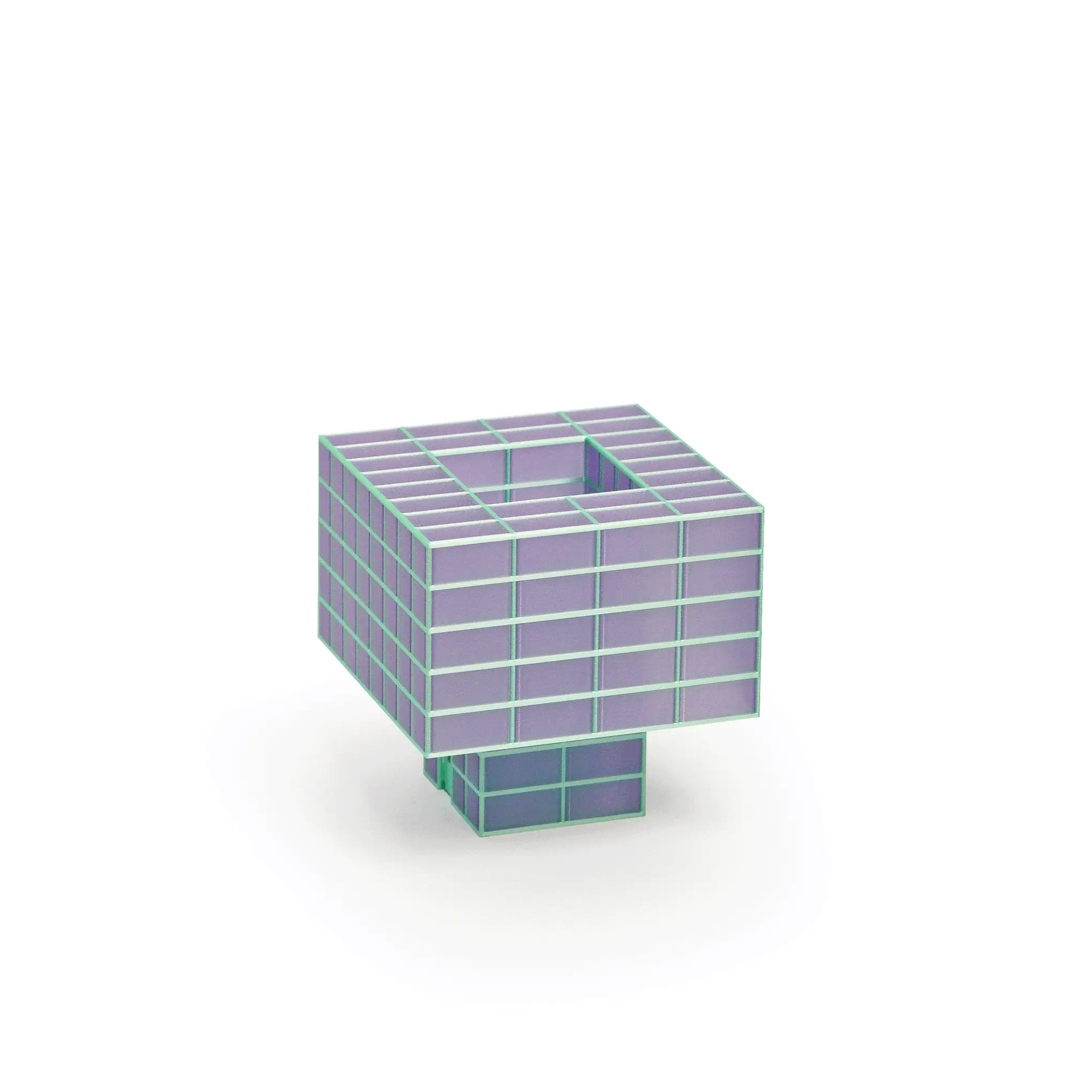 Tesser Portable Lamp - Lavender/ Mint - Image 4