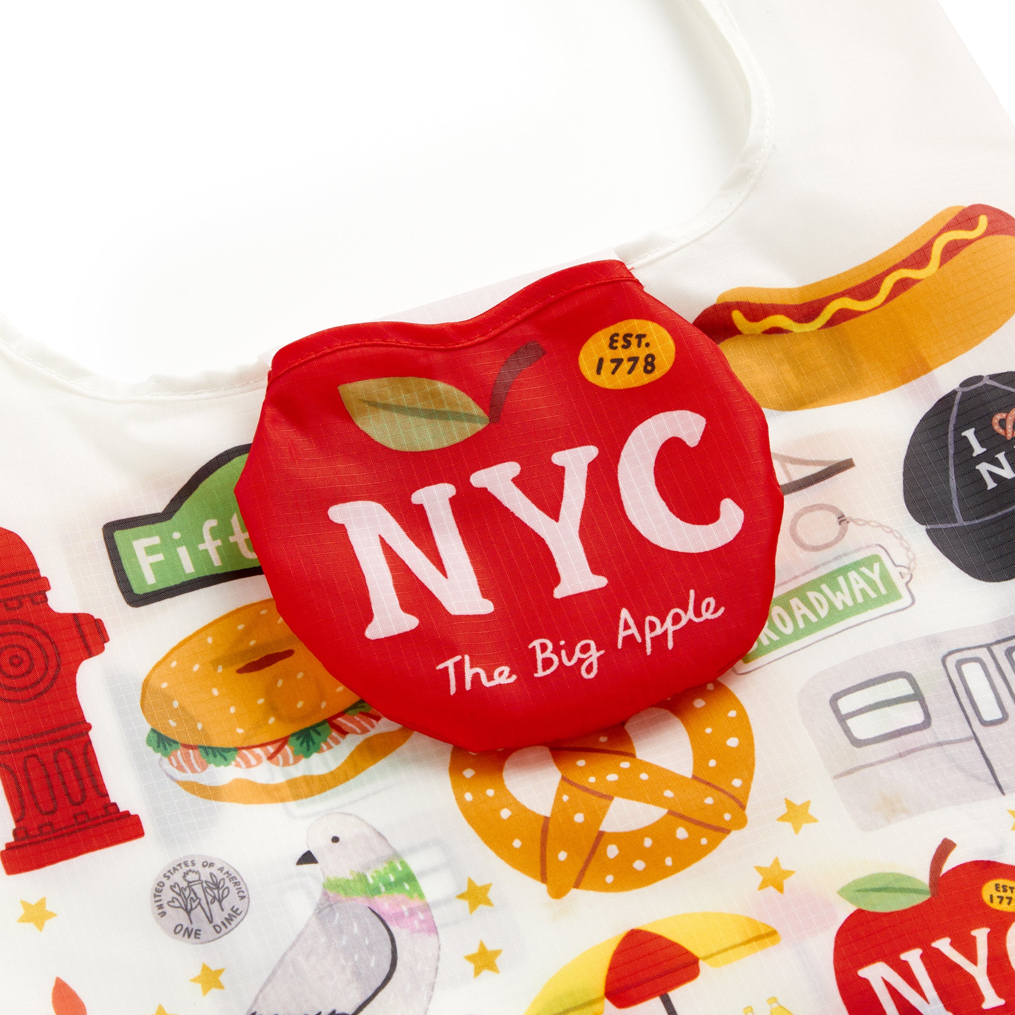 The Big Apple Packable Tote Bag - Image 2