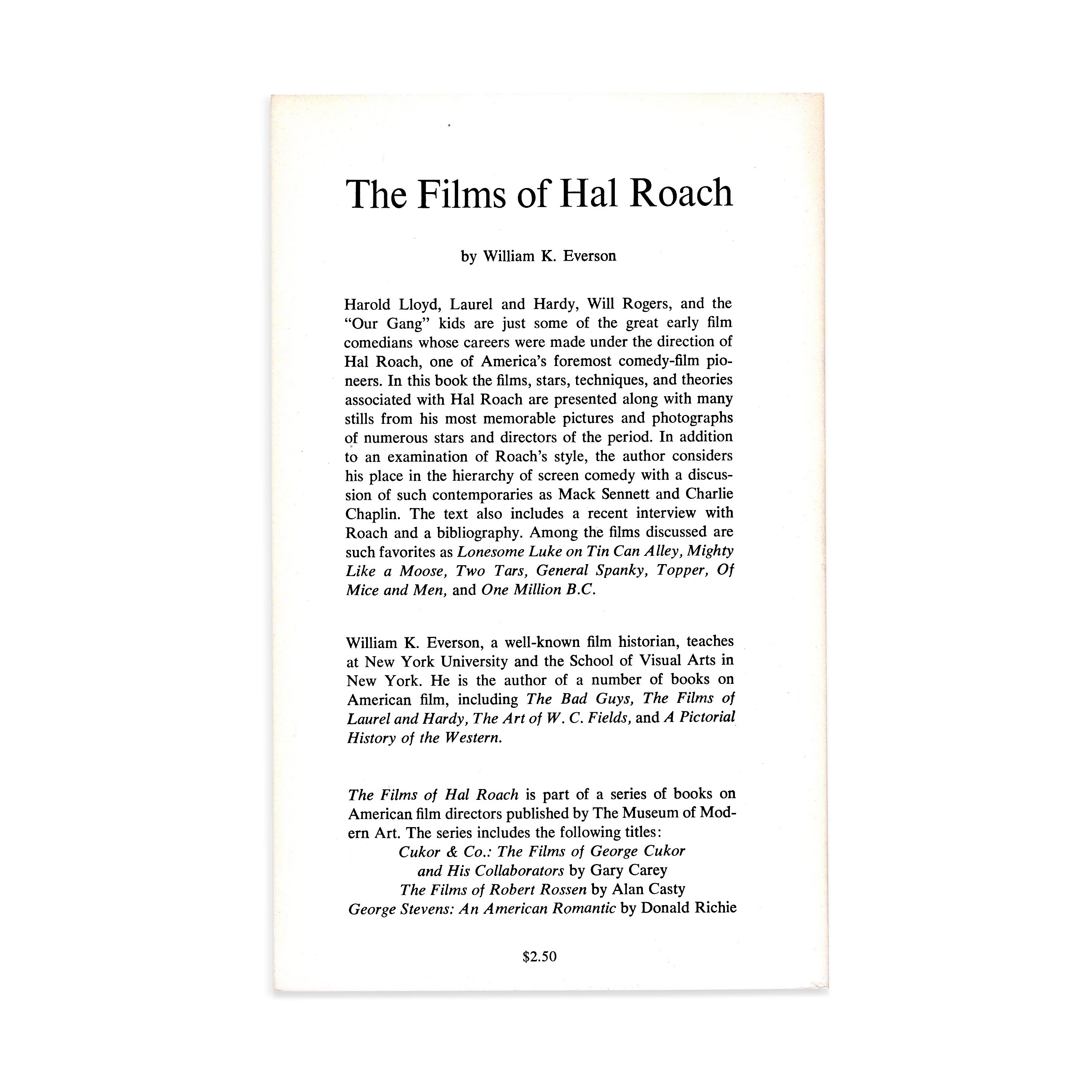 The Films of Hal Roach - Paperback - Image 3