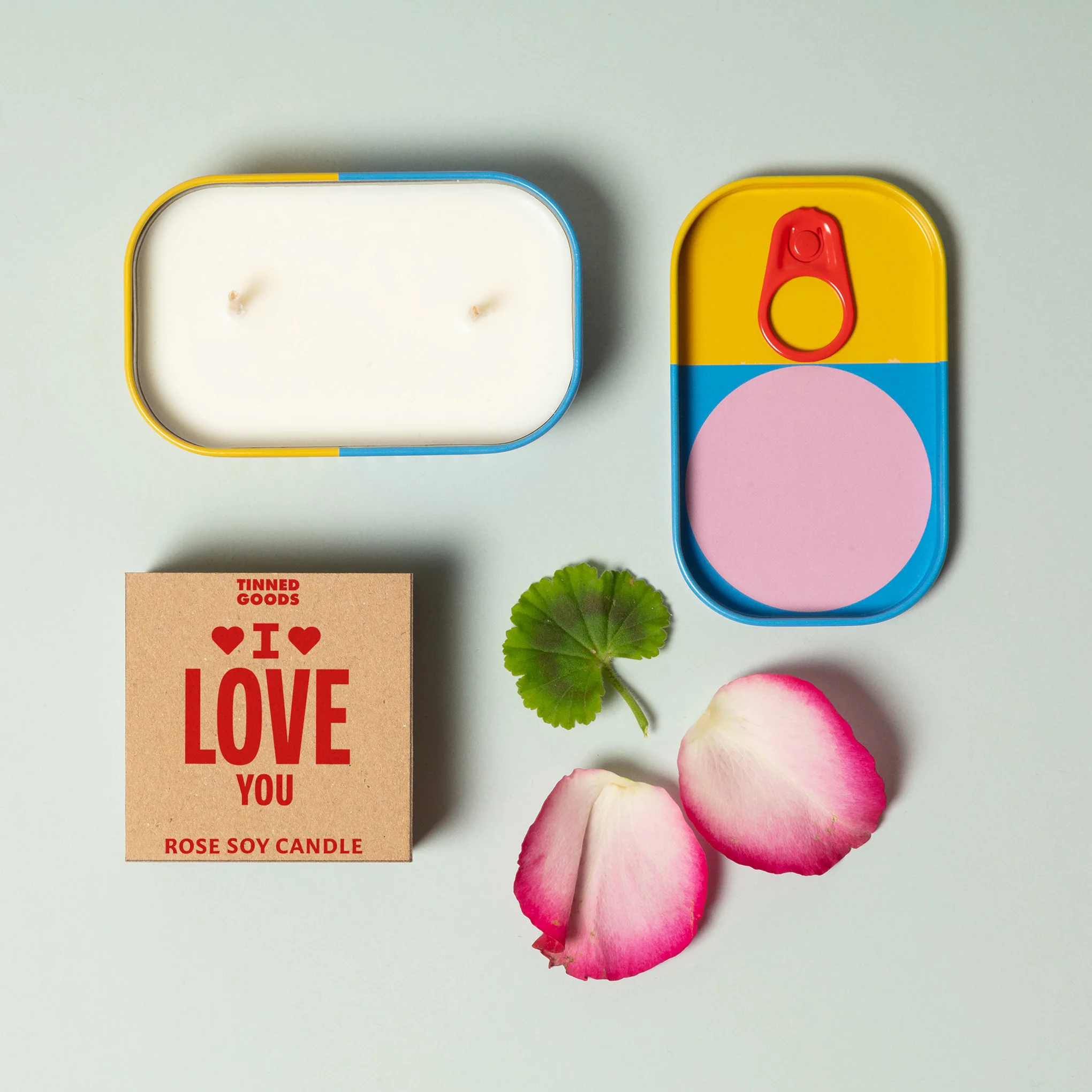 Tin Scented Candle - I Love You - Image 8