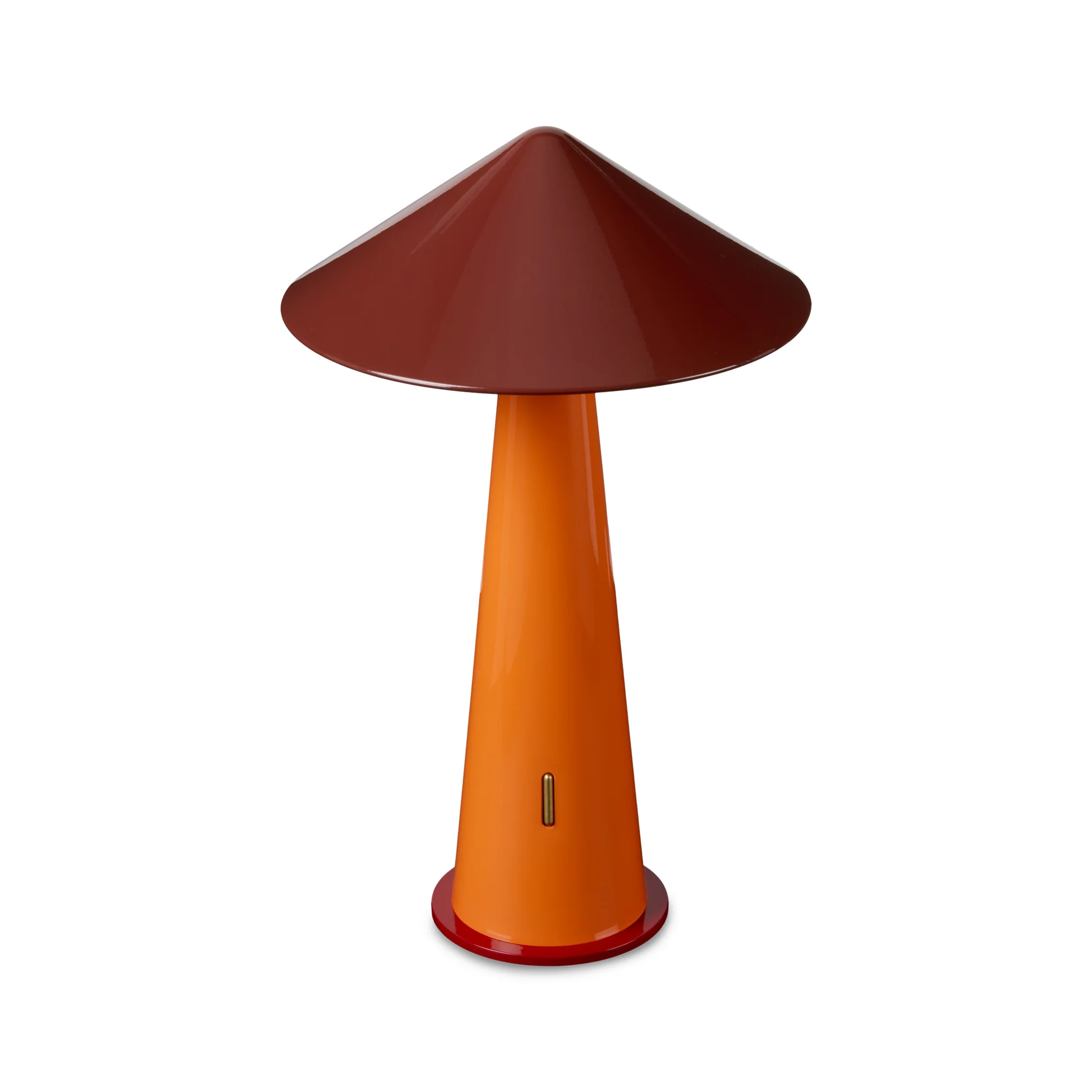 Tipsy Portable Table Lamp - Rustic Red/ Orange - Image 3