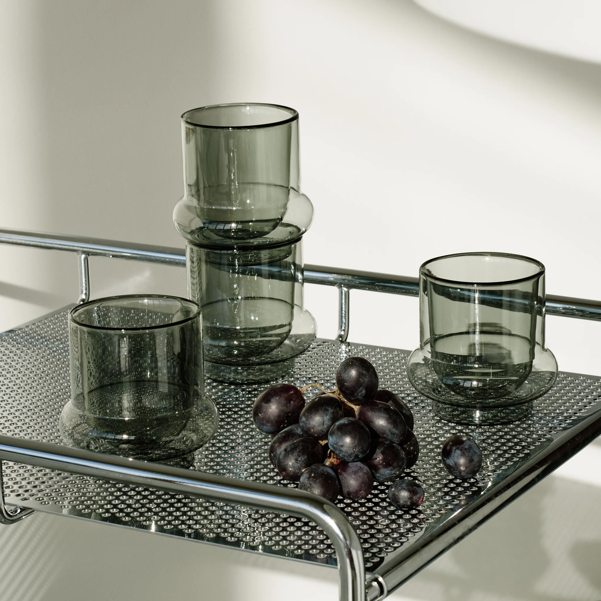 Tom Dixon Bump Insulated Glass Coffee Cups - Set of 2 - Image 3